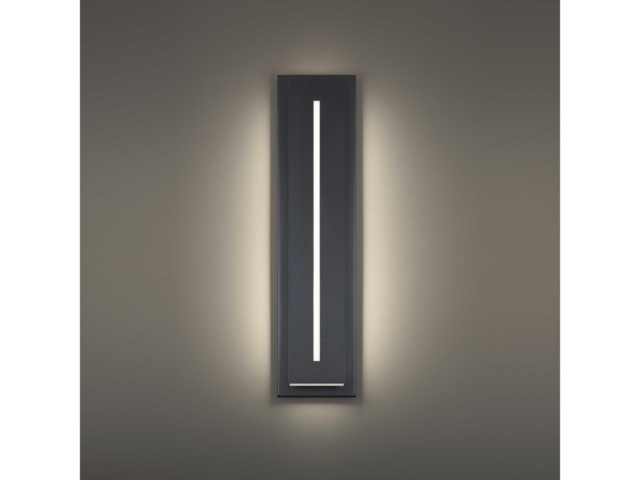 Modern Forms Midnight 1 - Light Outdoor Wall Light