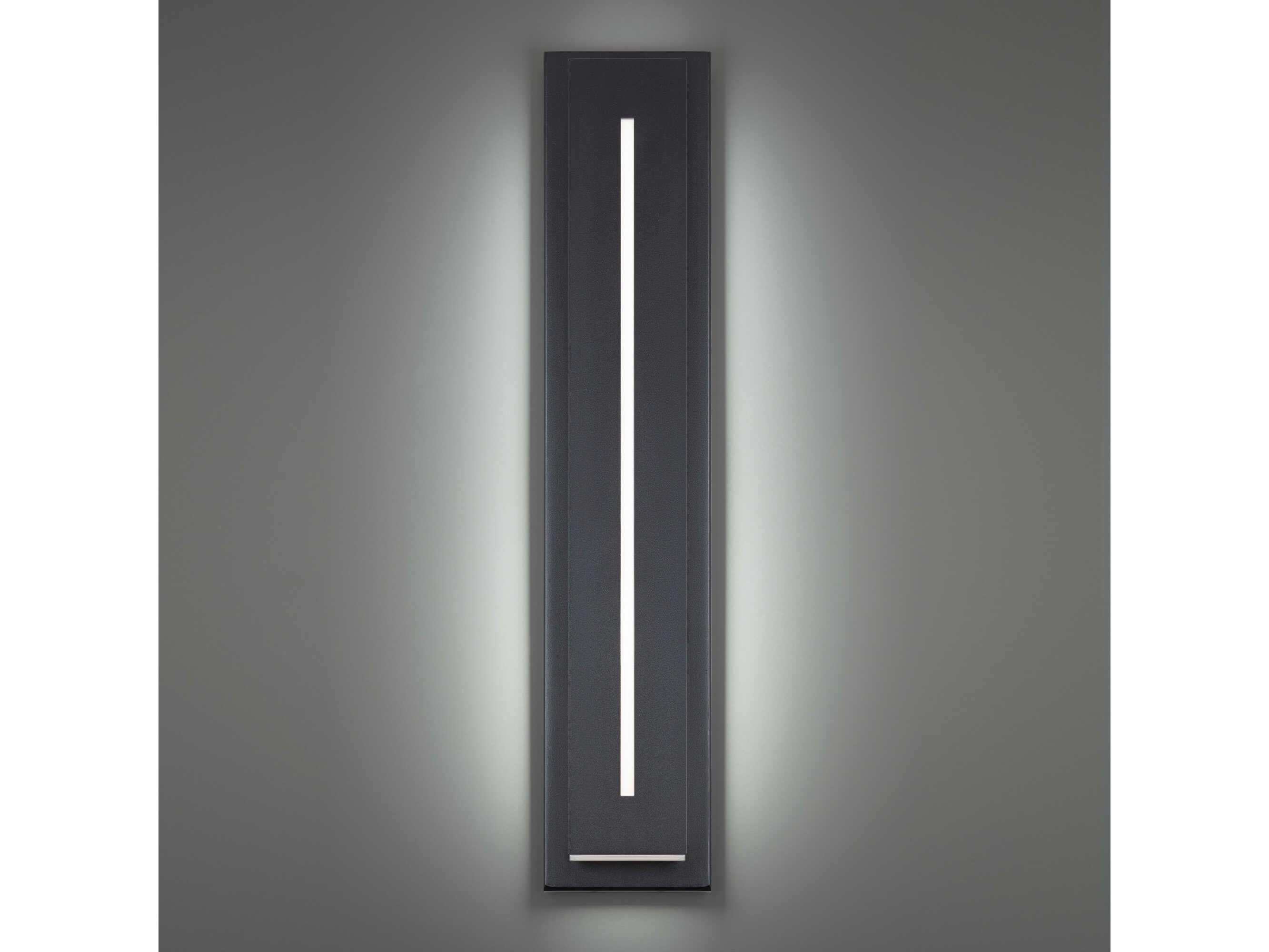 Modern Forms Midnight 1 - Light Outdoor Wall Light