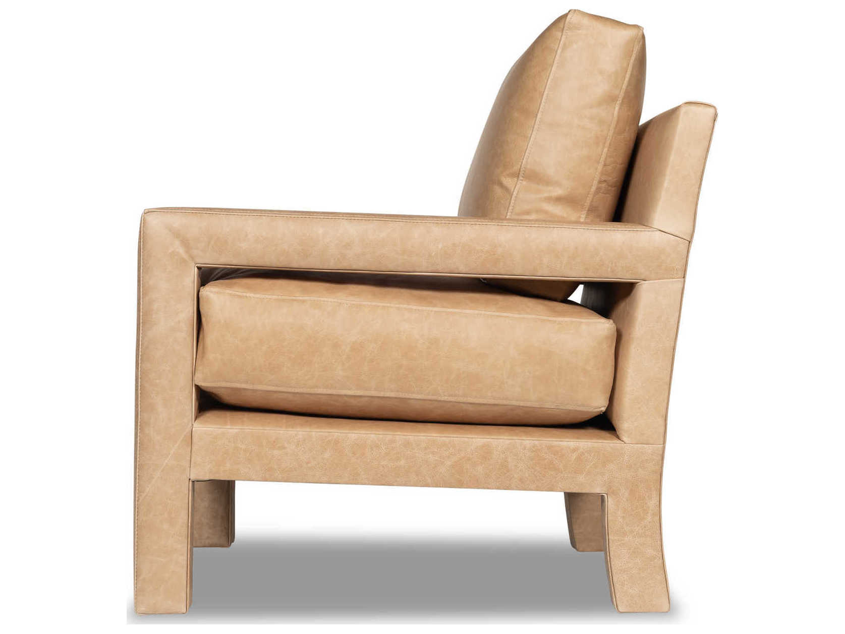 Moss Studio Leather Accent Chair