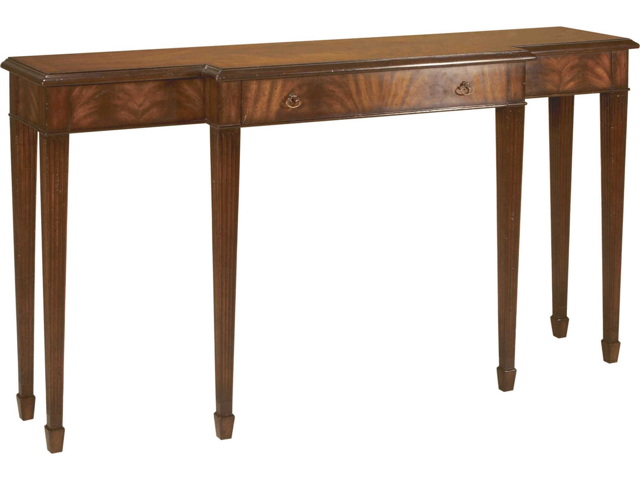 Maitland Smith Tyler Rectangular Wood Regency Console Table