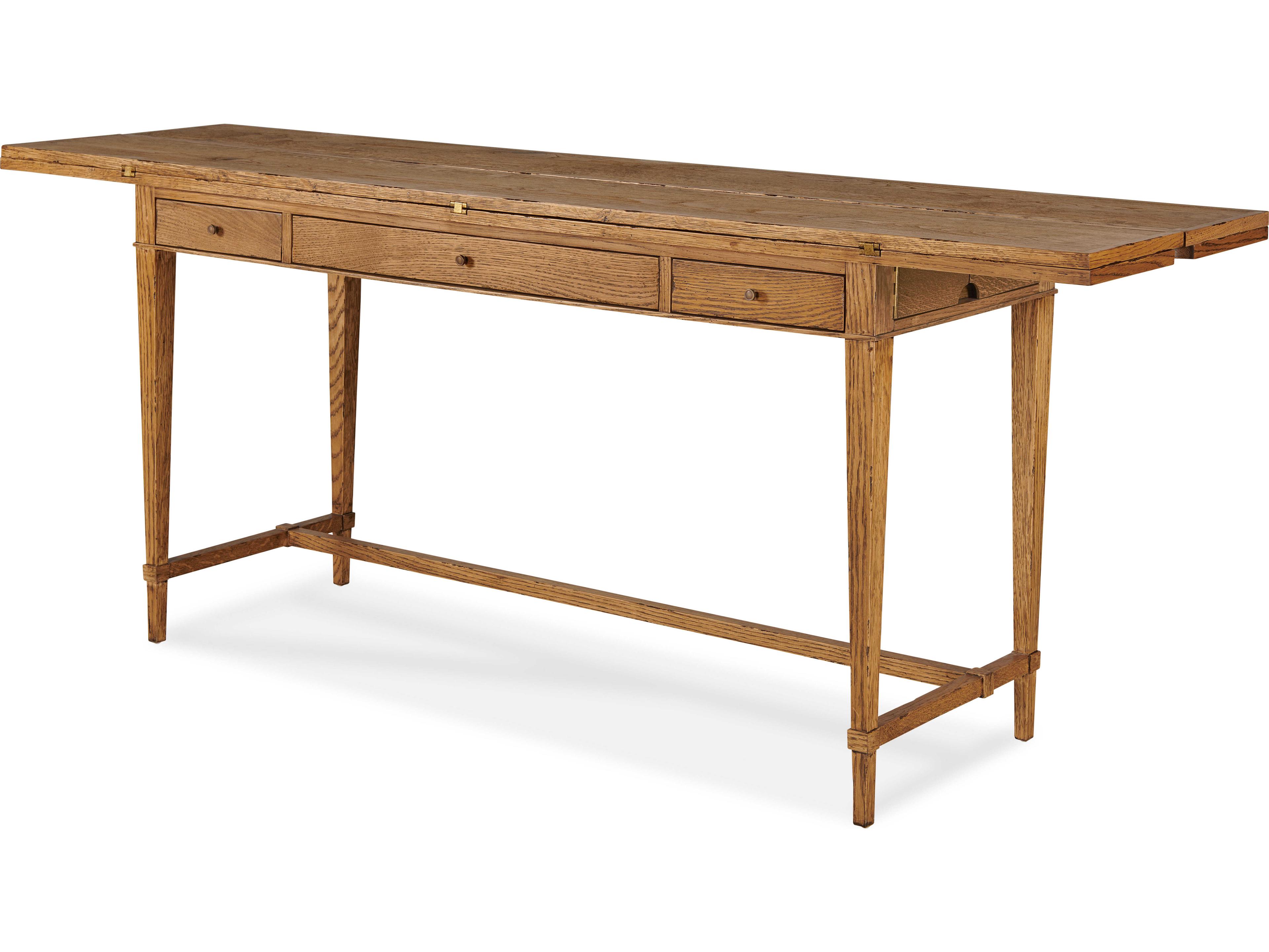 Maitland Smith Mg Rectangular Wood Console Table