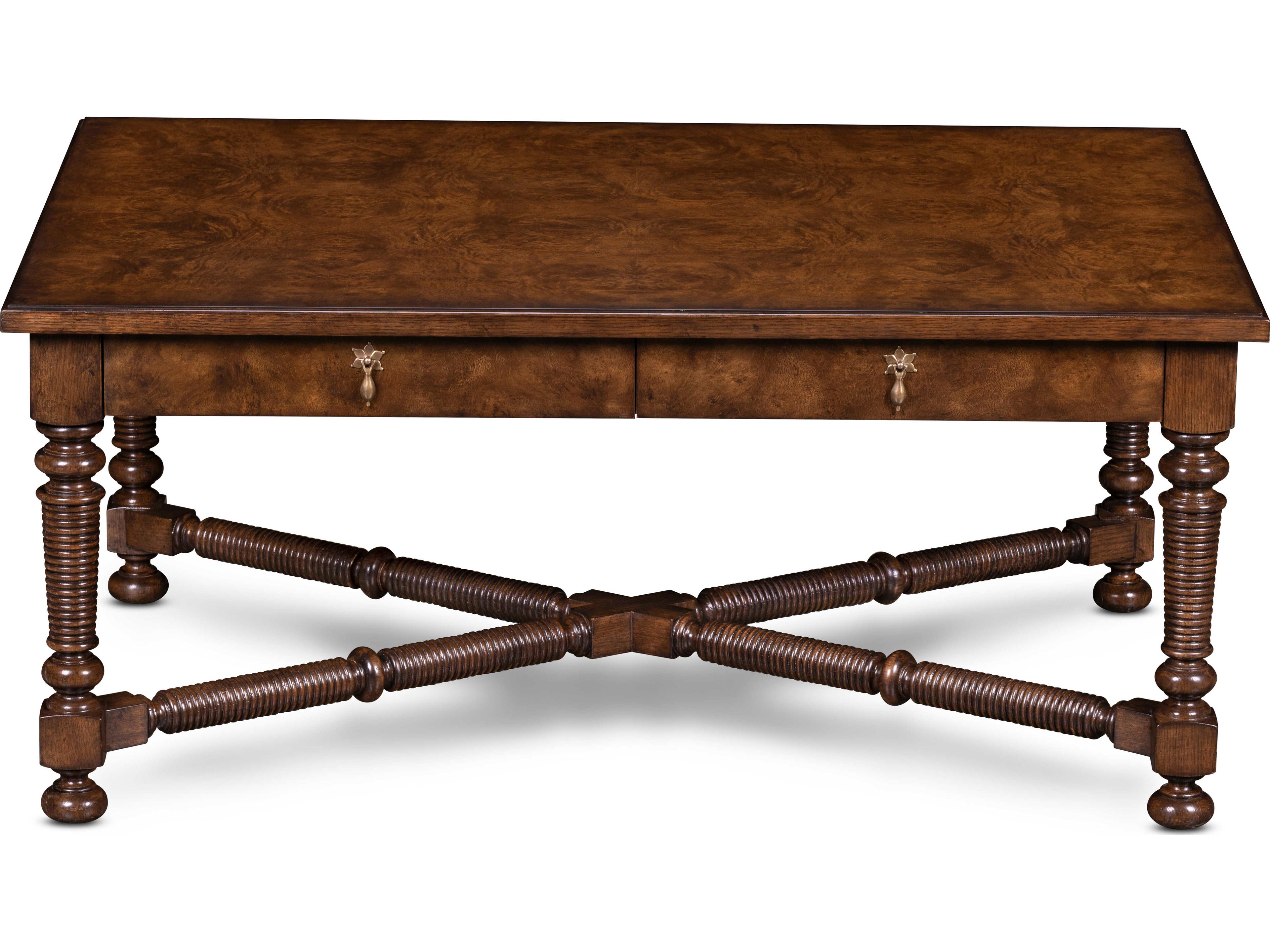 Maitland Smith Mg Rectangular Wood Coffee Table