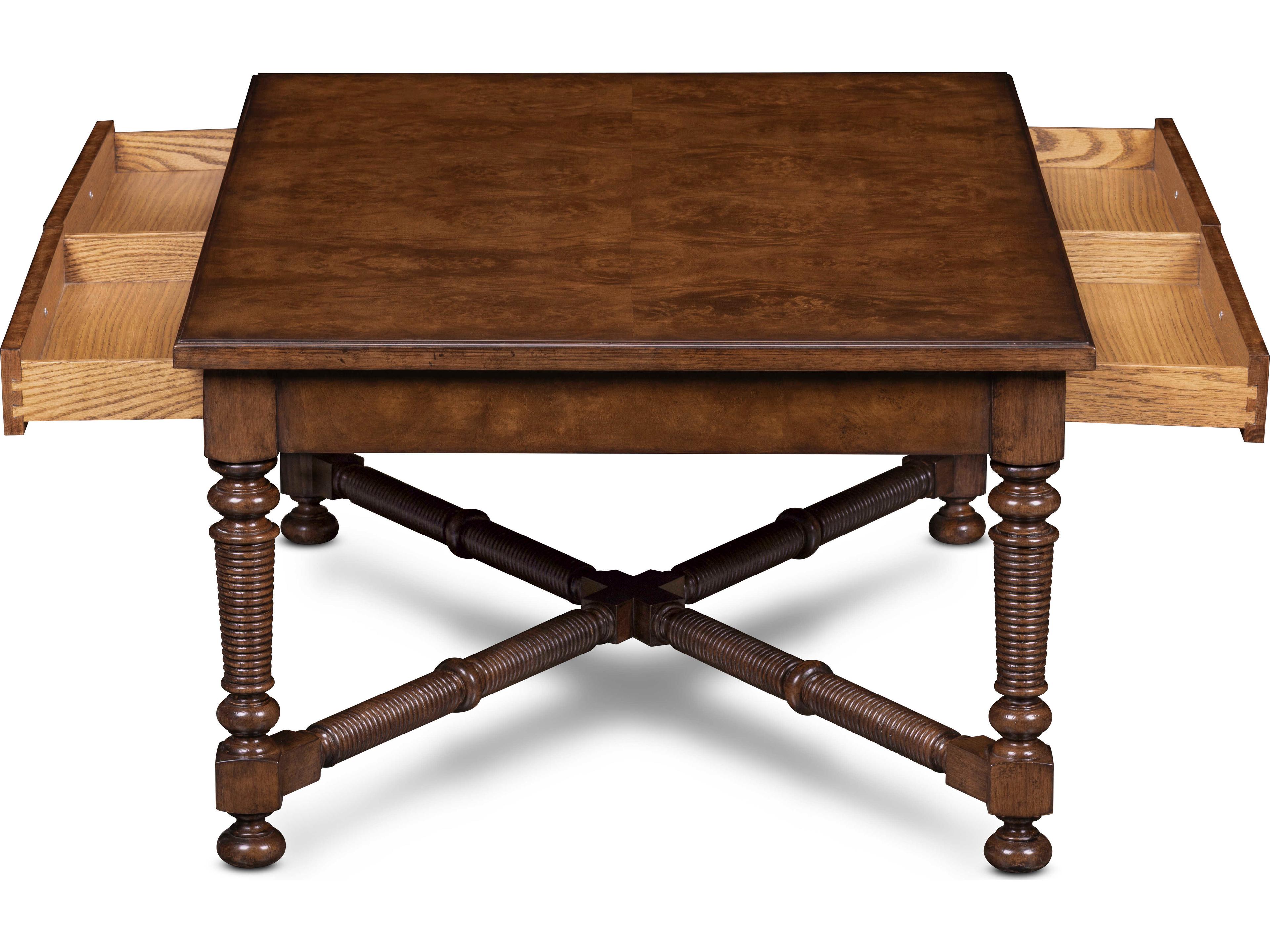 Maitland Smith Mg Rectangular Wood Coffee Table