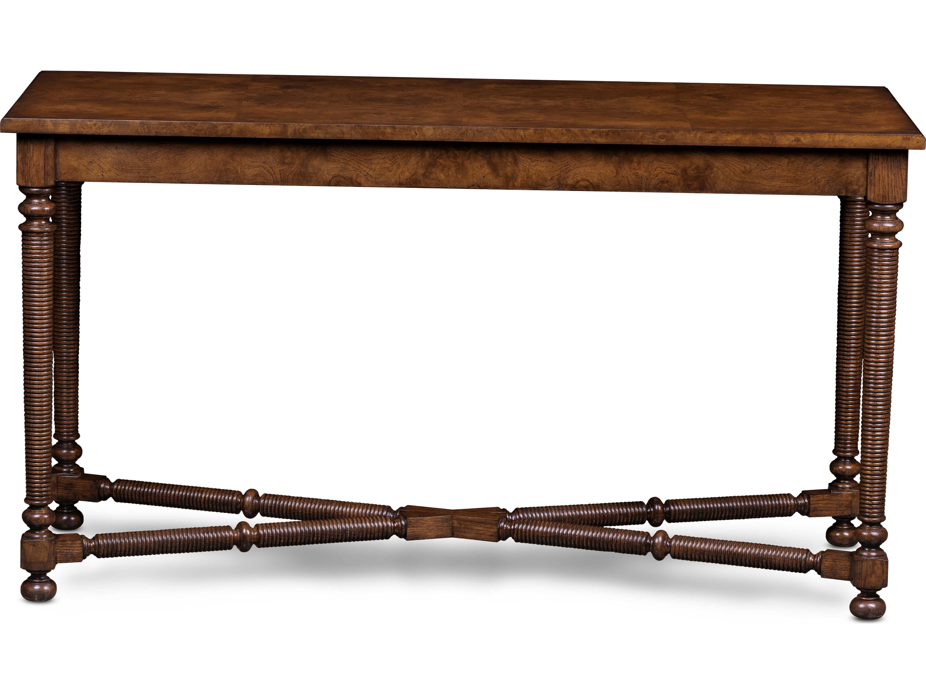 Maitland Smith Mg Rectangular Wood Console Table