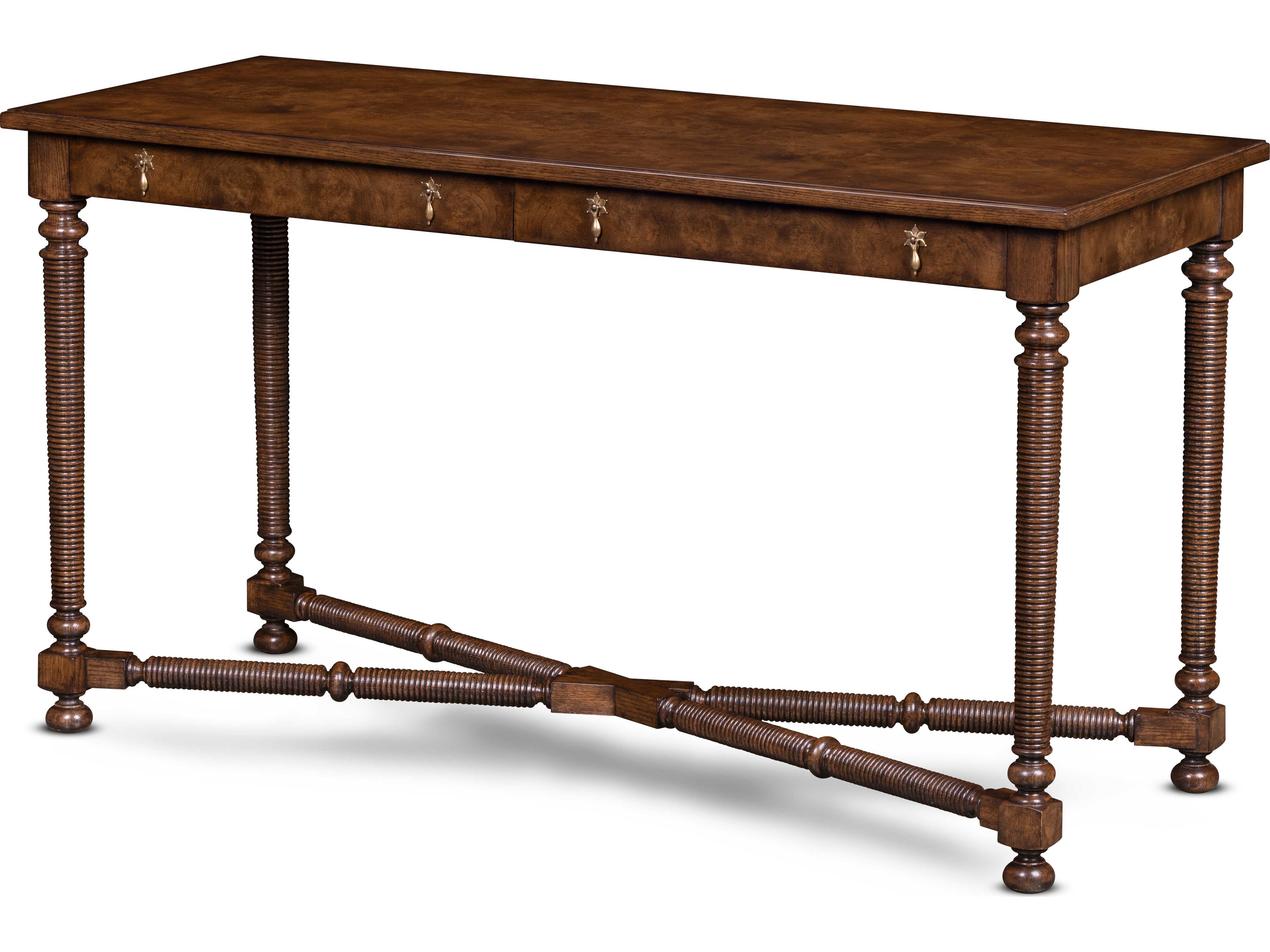 Maitland Smith Mg Rectangular Wood Console Table