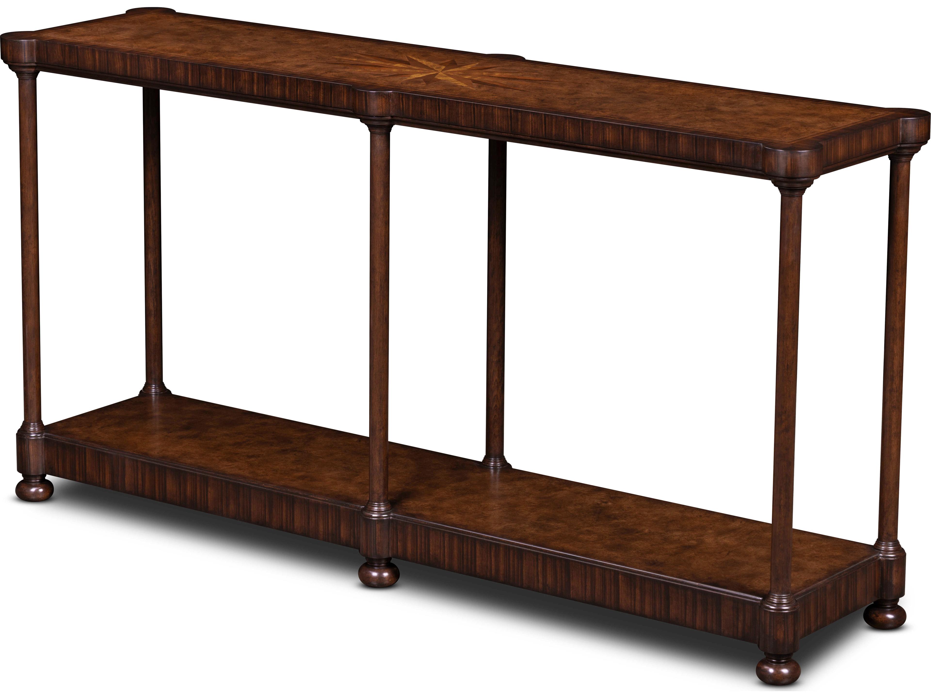 Maitland Smith Mg Rectangular Wood Console Table