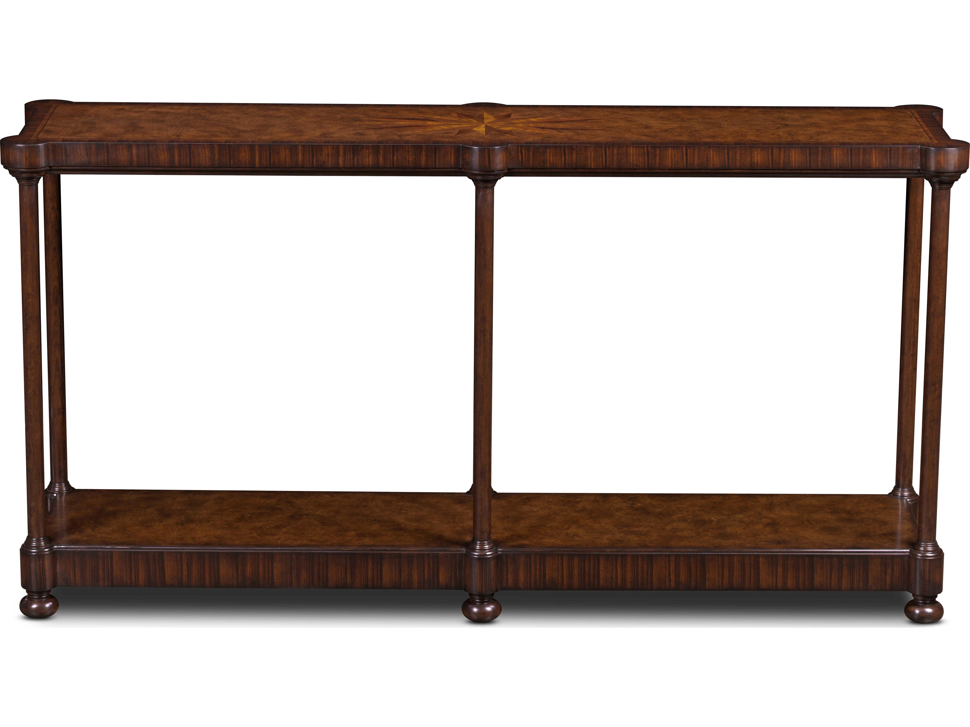 Maitland Smith Mg Rectangular Wood Console Table