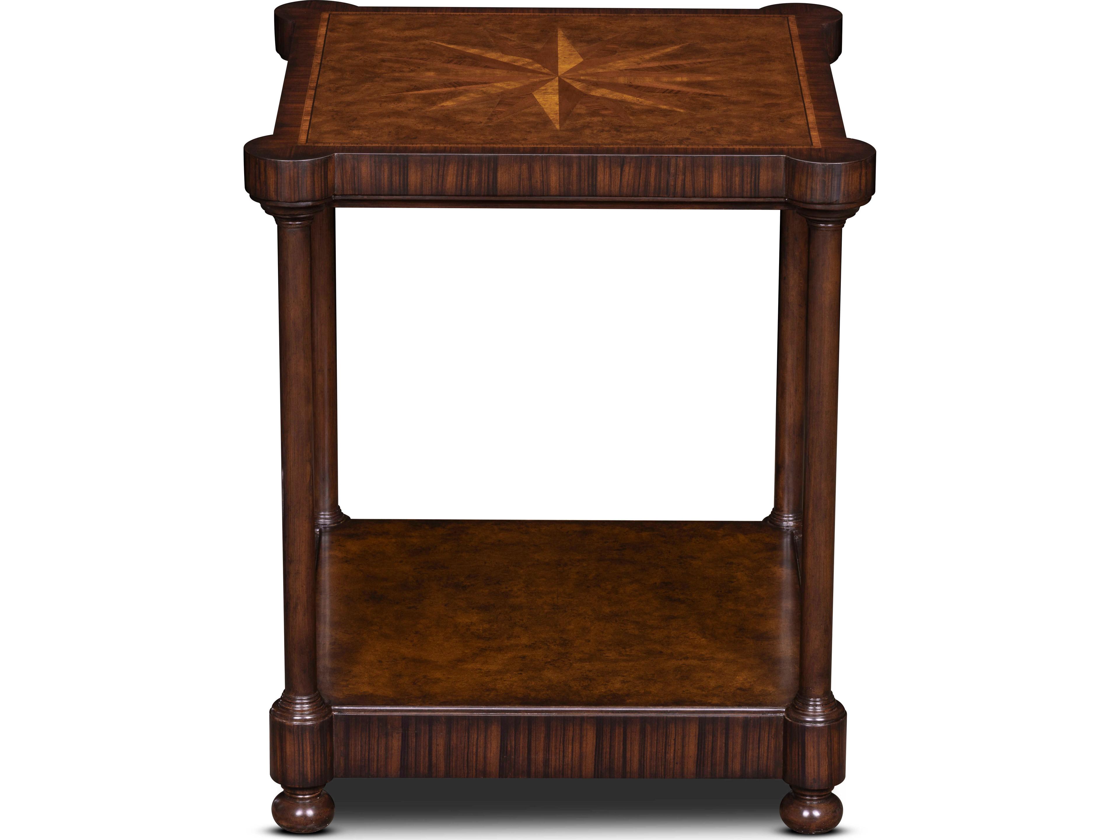 Maitland Smith Mg Square Wood End Table