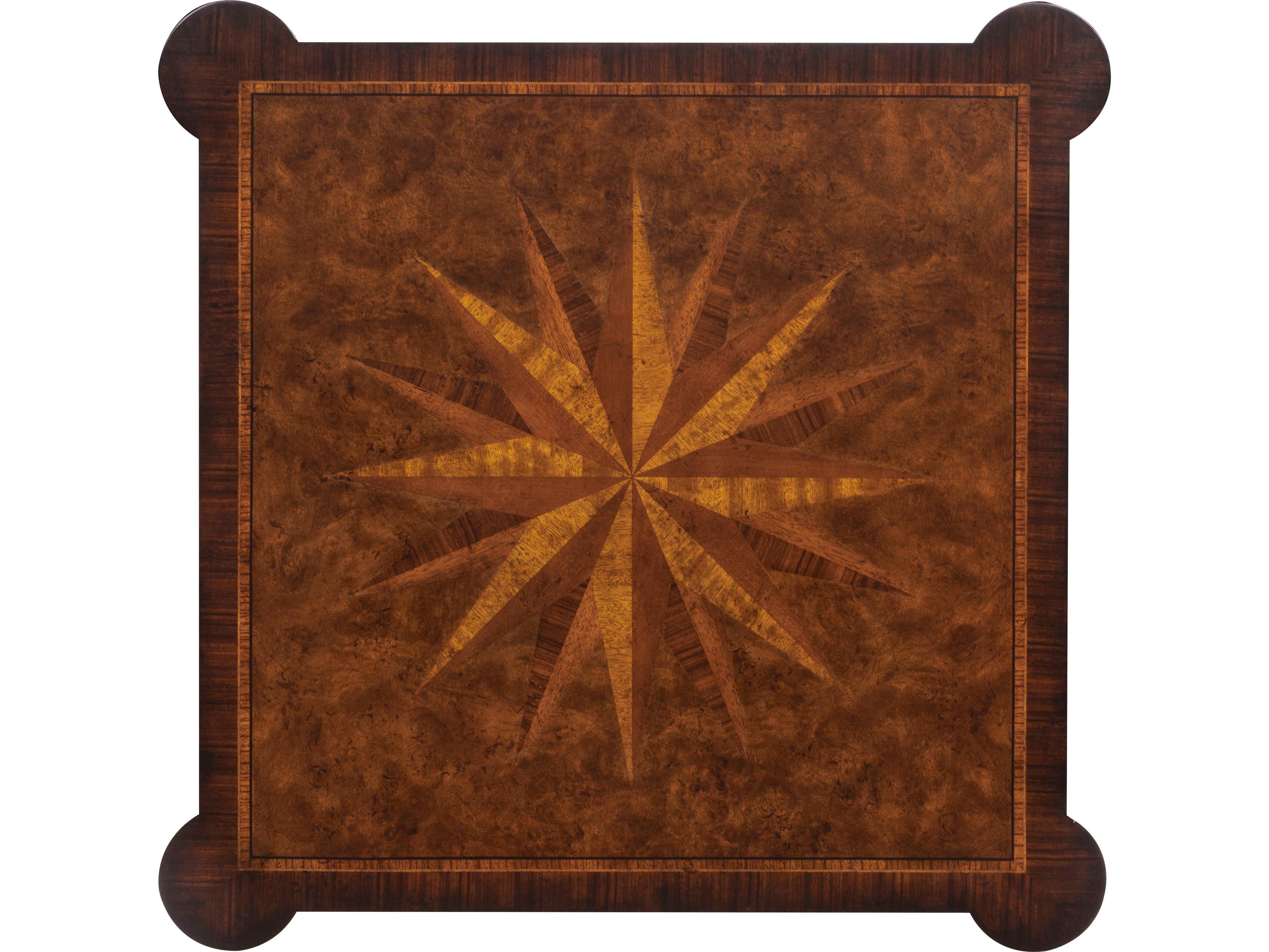 Maitland Smith Mg Square Wood End Table