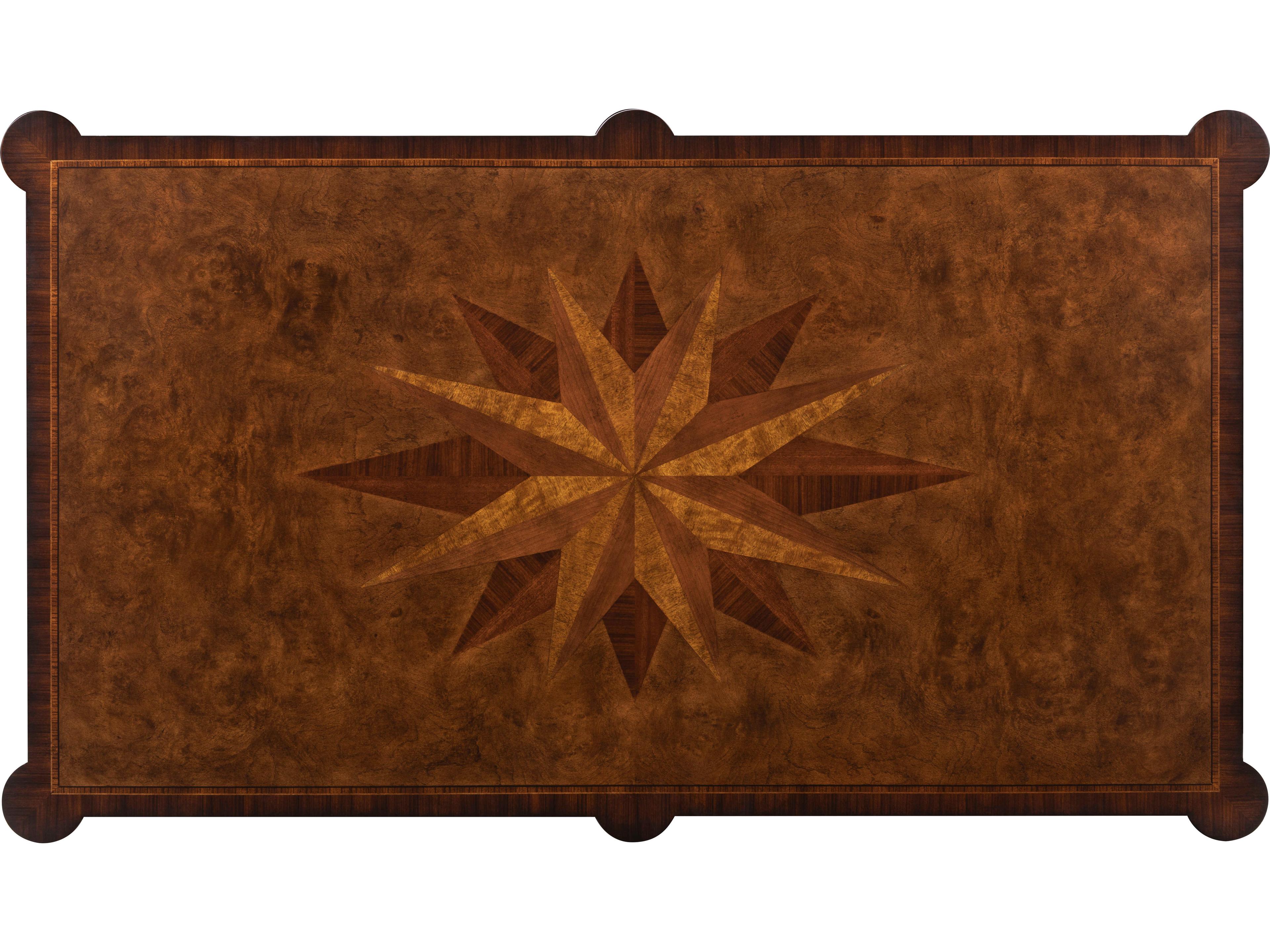 Maitland Smith Mg Rectangular Wood Coffee Table