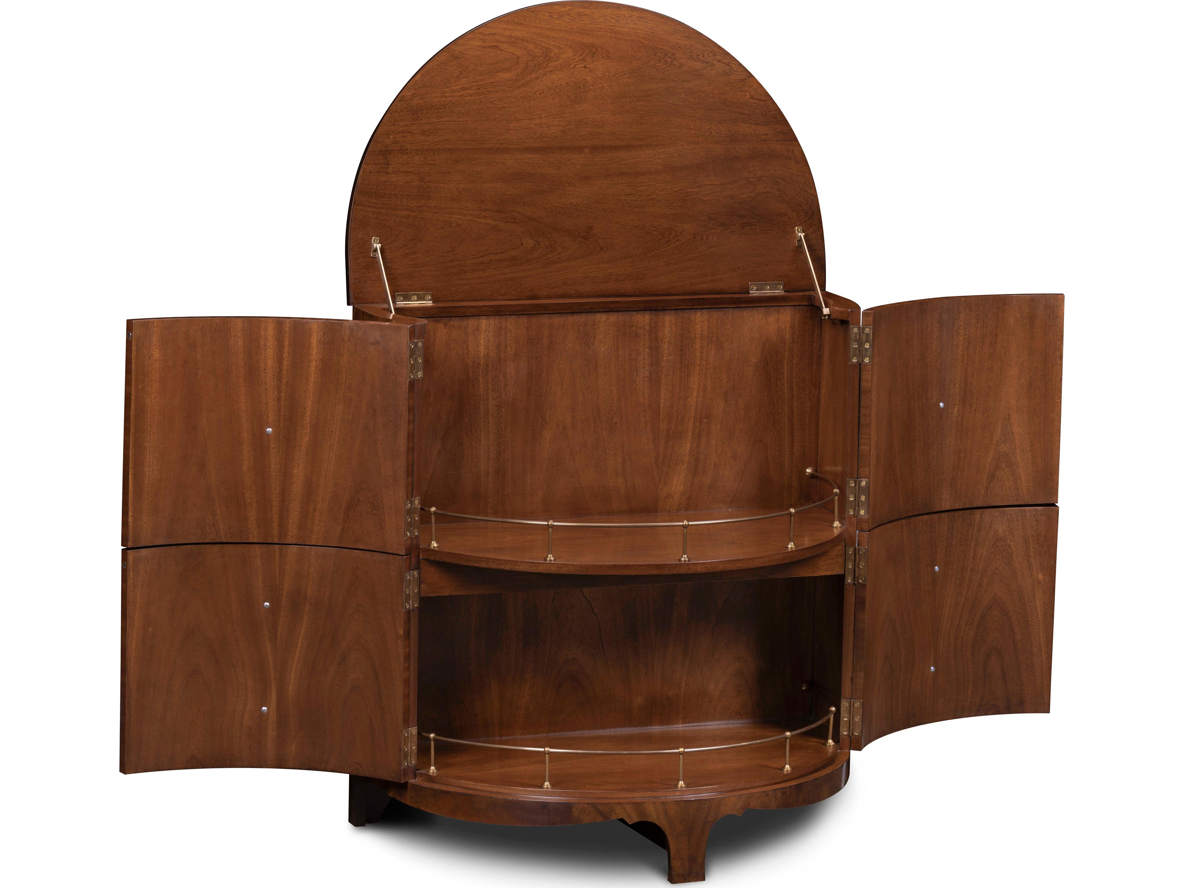 Maitland Smith Mg Brown Bar Cabinet