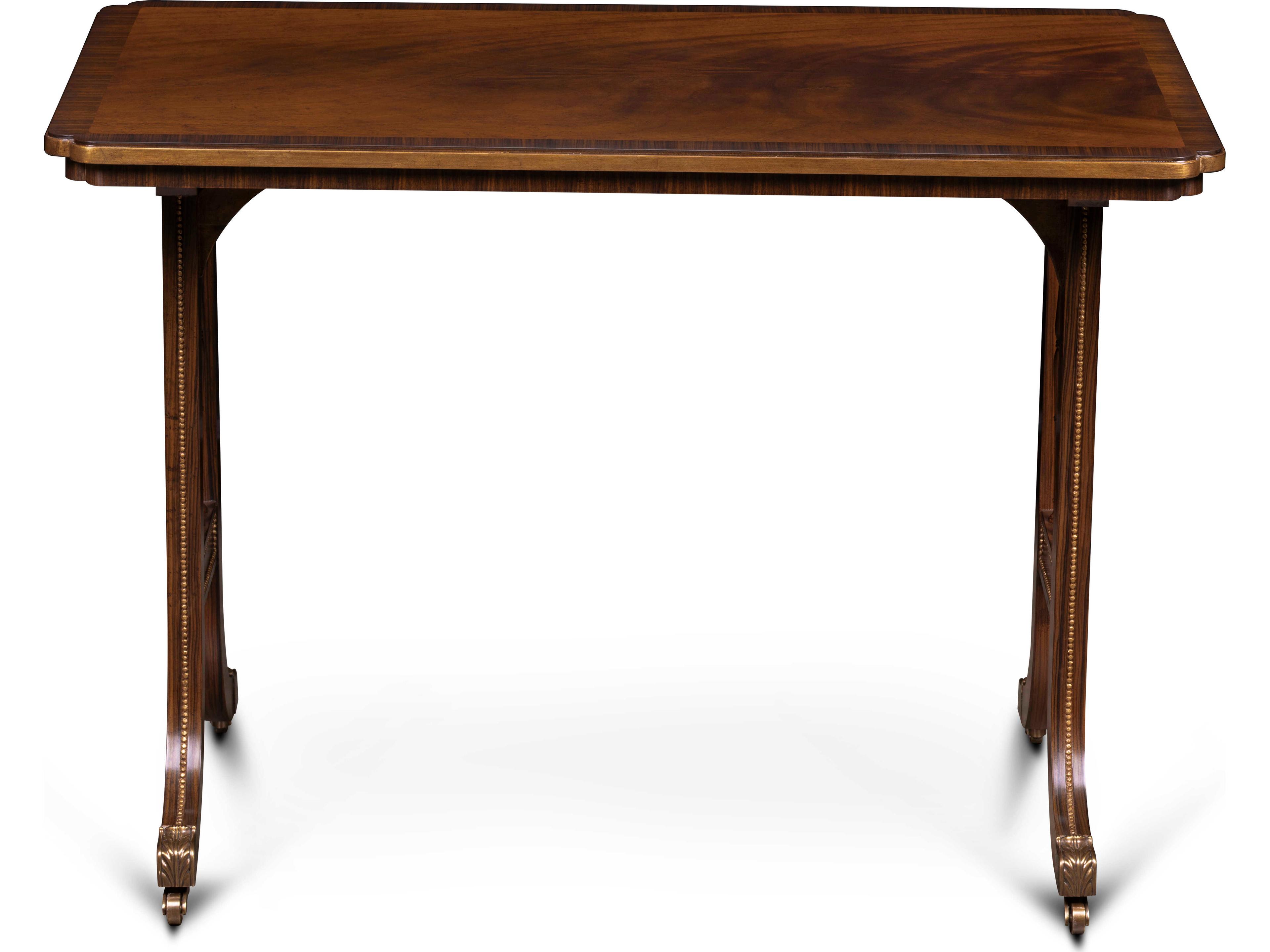 Maitland Smith Mg Rectangular Wood End Table