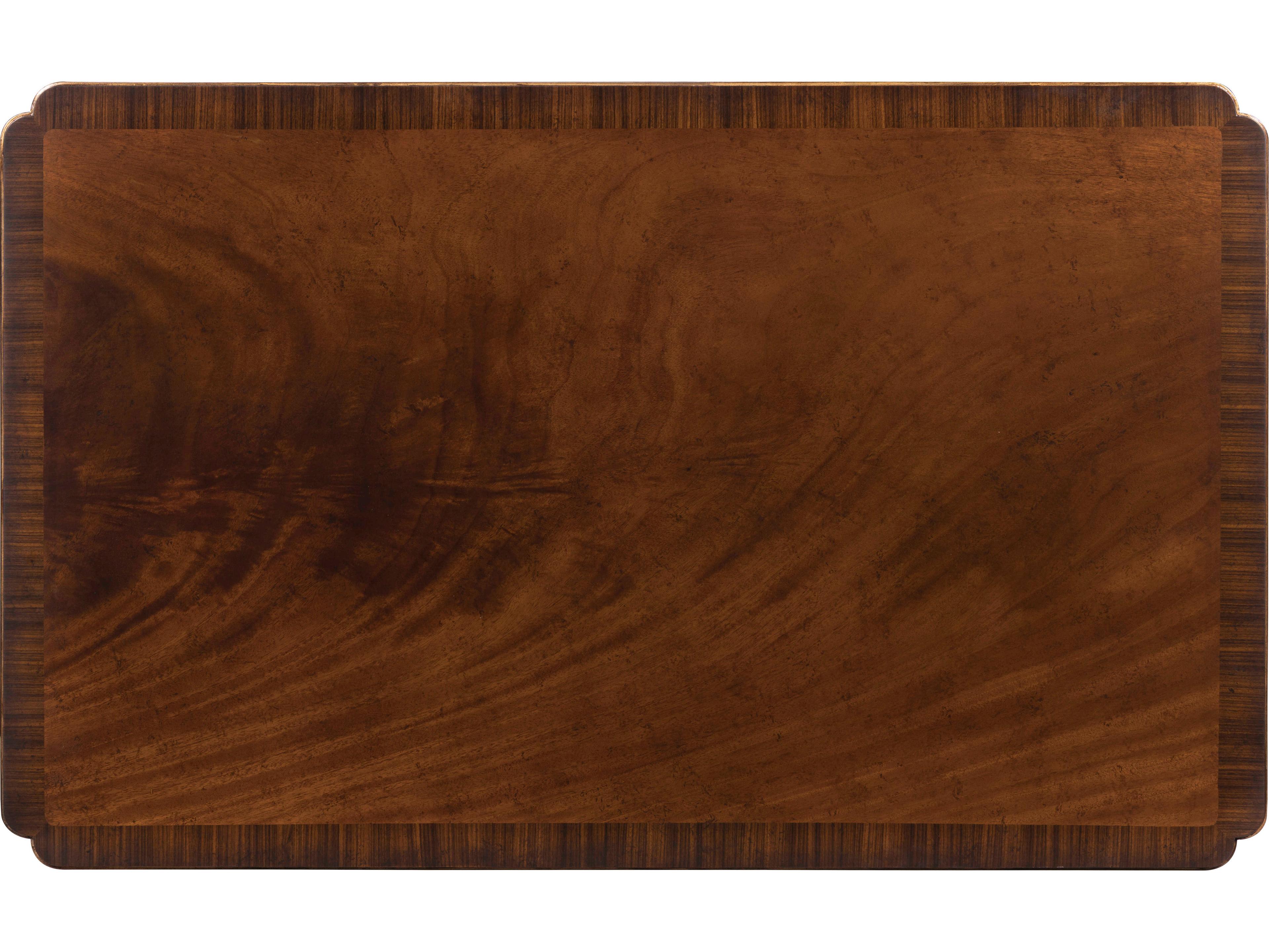 Maitland Smith Mg Rectangular Wood End Table