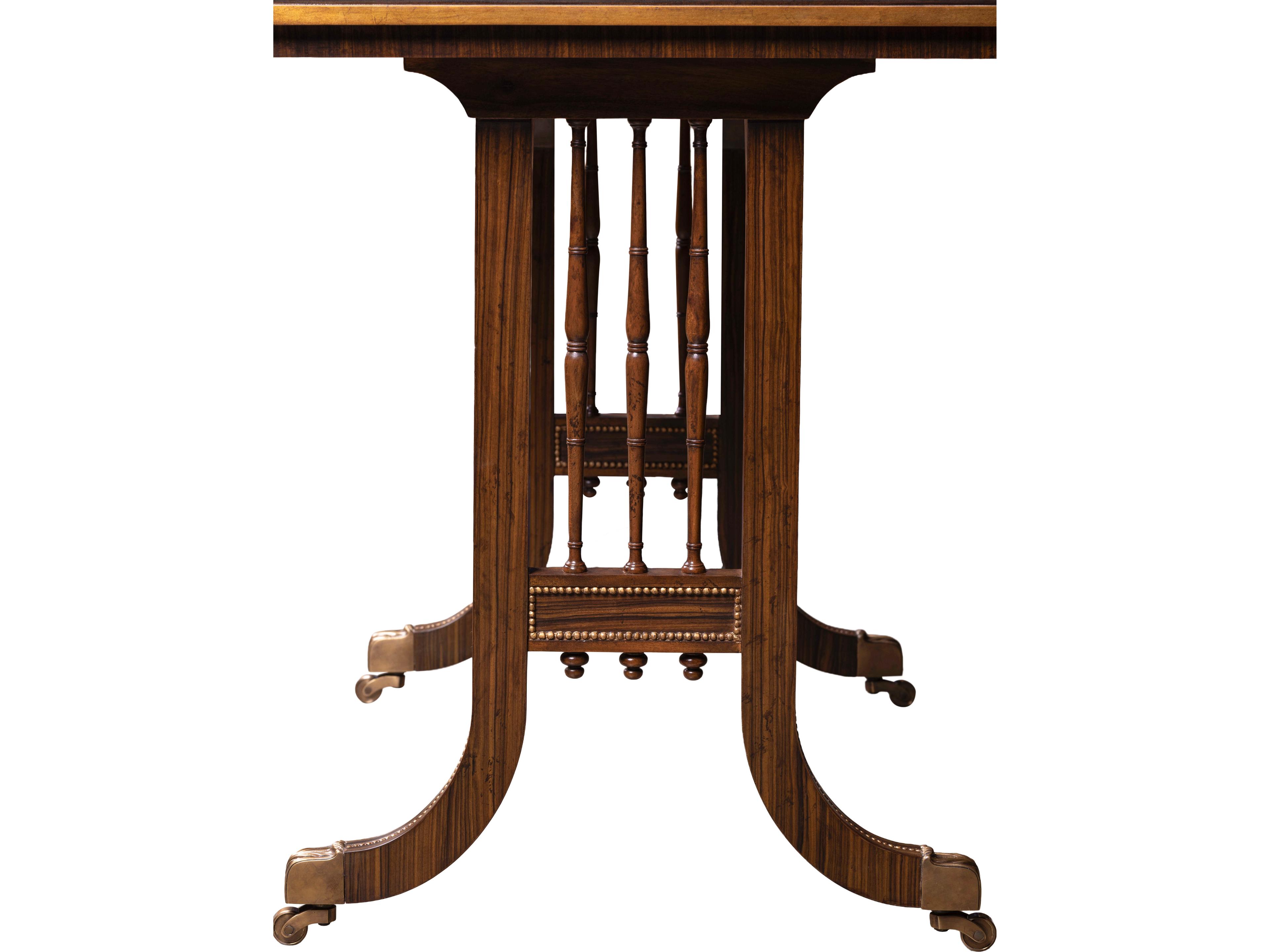 Maitland Smith Mg Rectangular Wood End Table