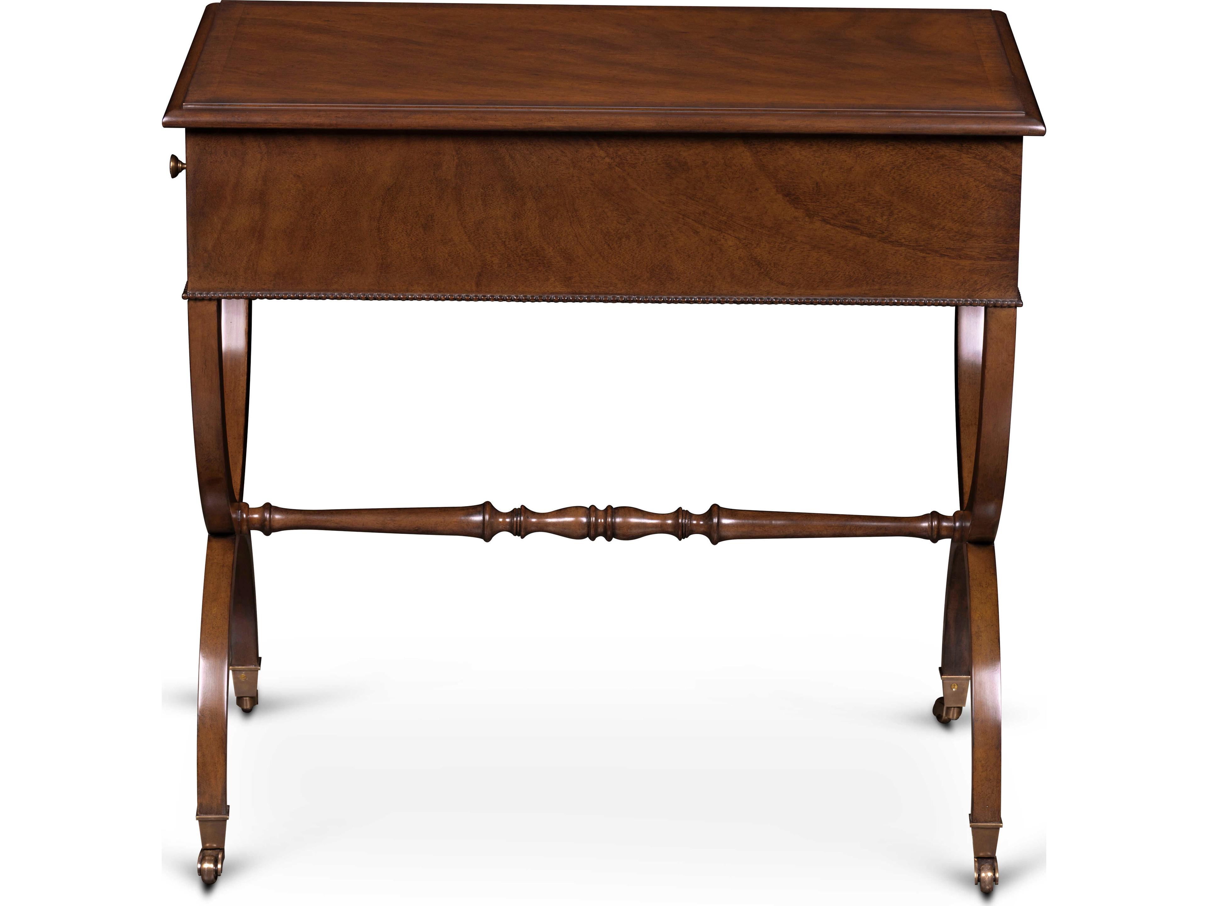 Maitland Smith Mg Rectangular Wood End Table