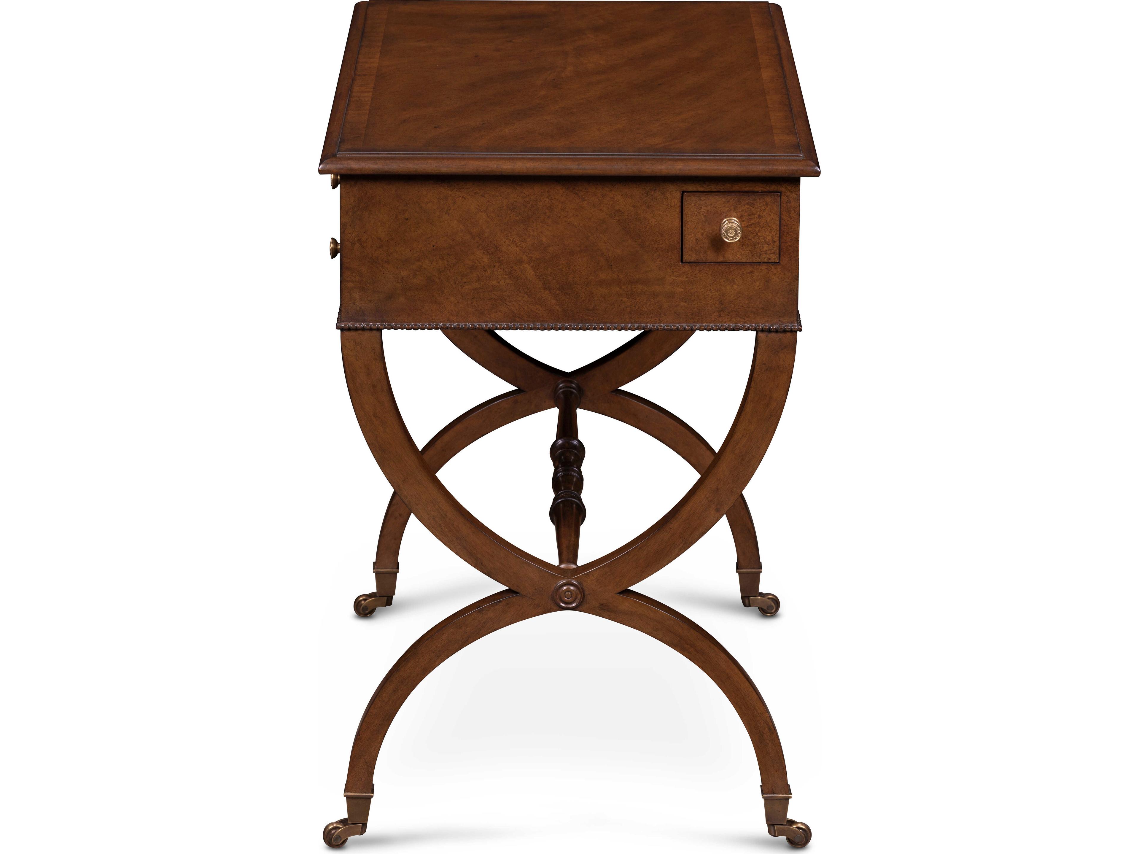 Maitland Smith Mg Rectangular Wood End Table