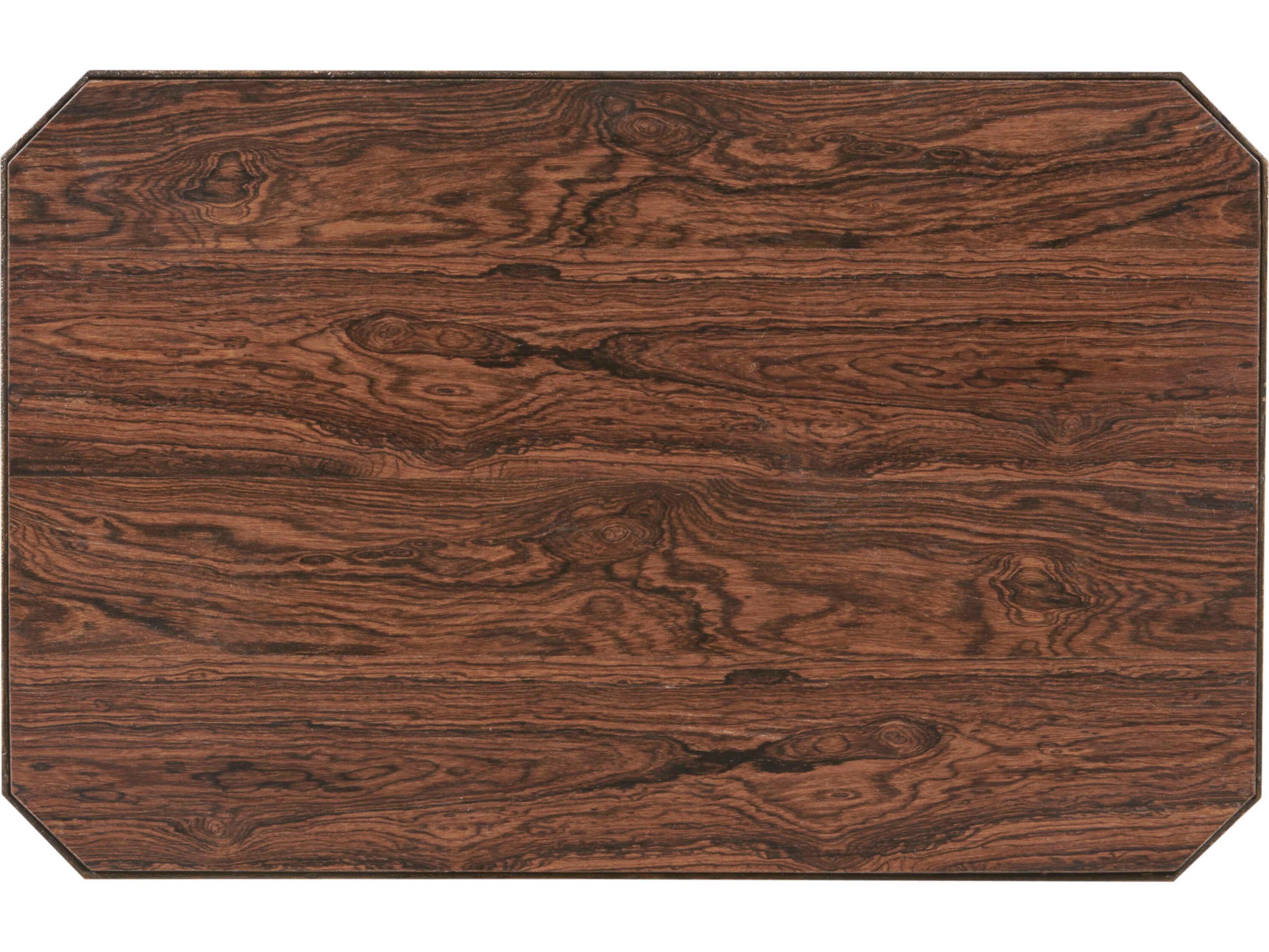 Maitland Smith Mg Rectangular Wood End Table