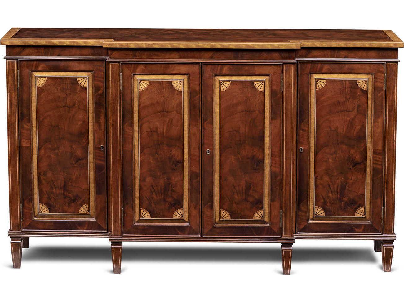 Maitland Smith Nathaniel 65" Mahogany Wood Sideboard