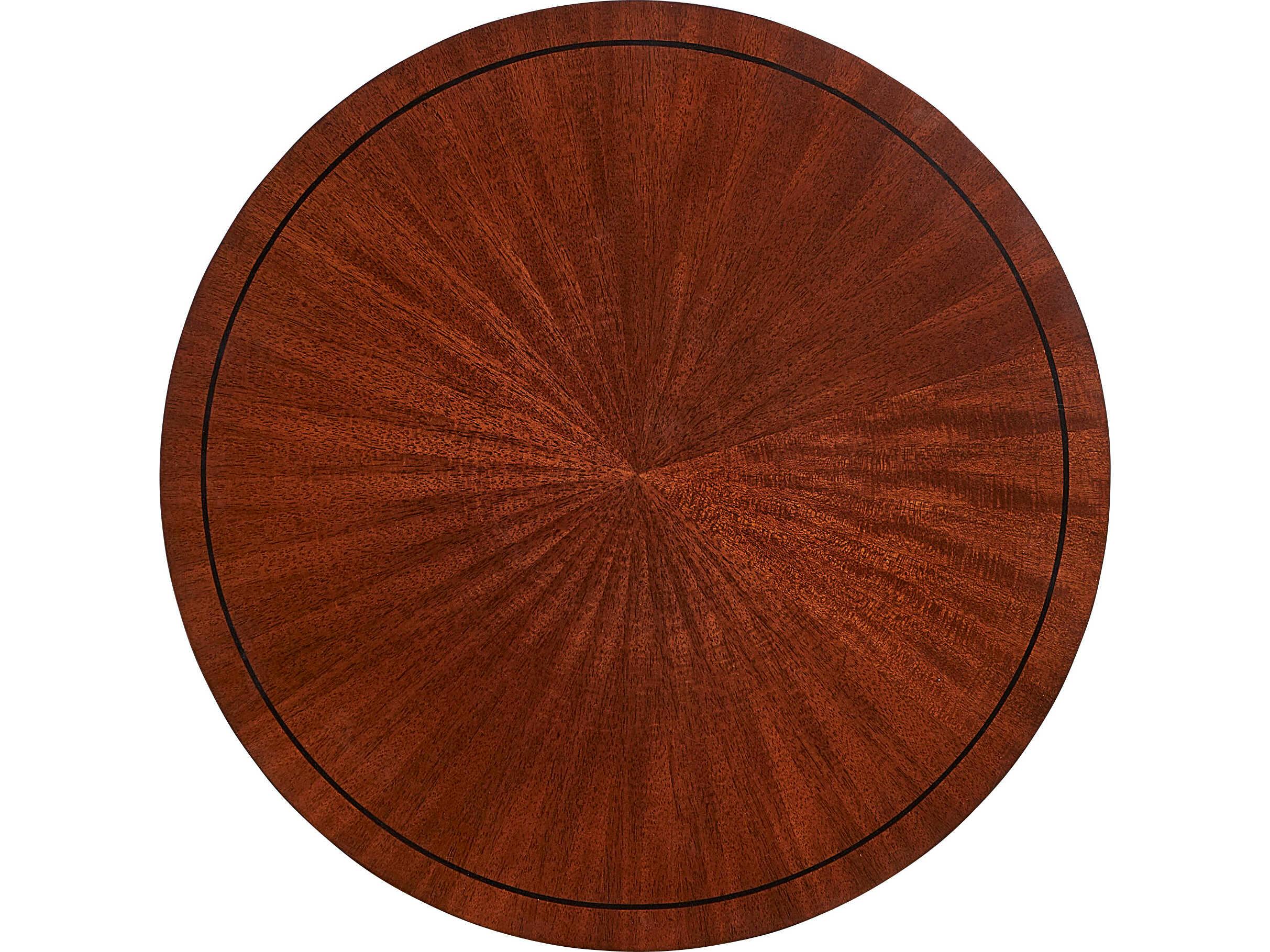 Maitland Smith Mg Round Wood End Table