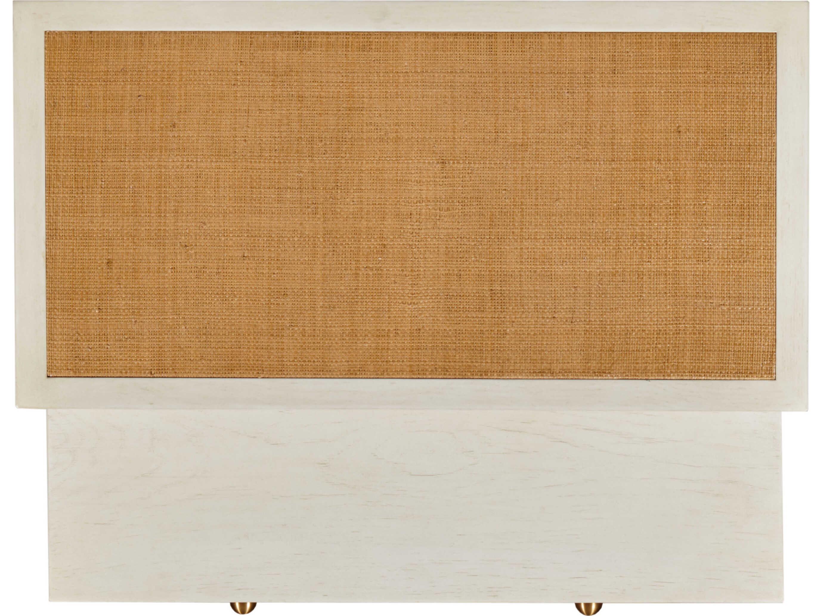 Maitland Smith Mg 1-Drawer White Nightstand