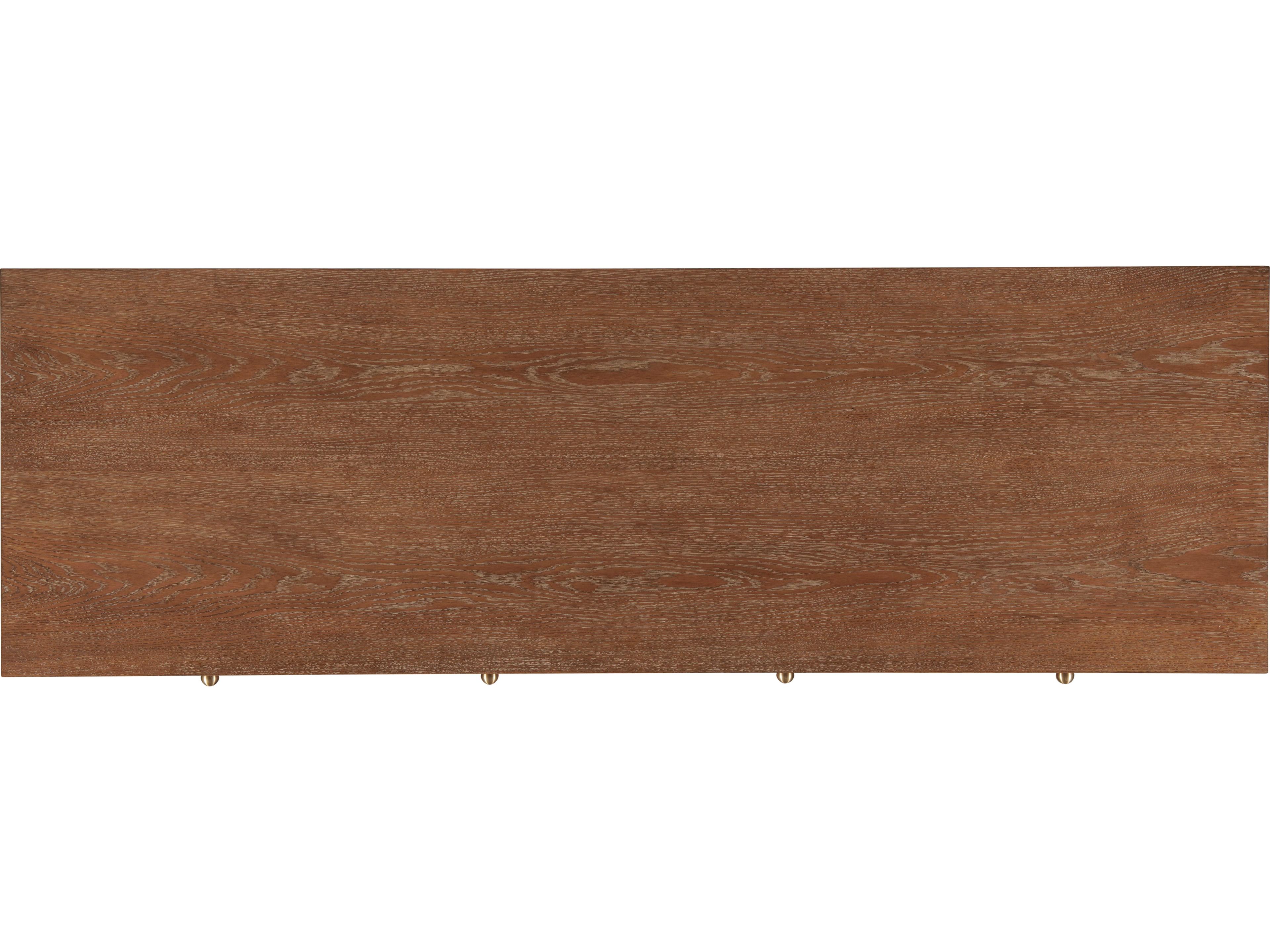 Maitland Smith Mg 4-Drawers Brown Double Dresser