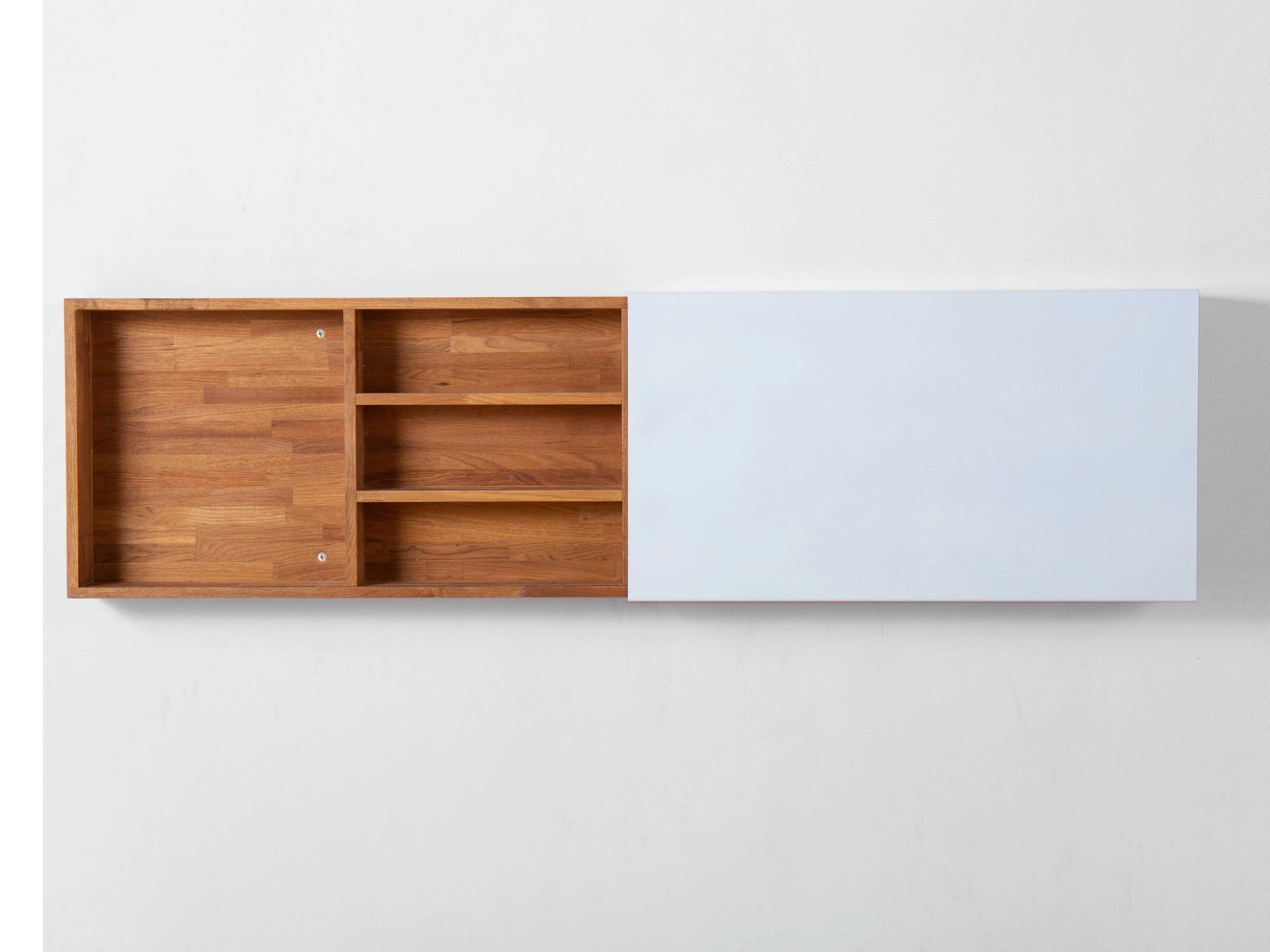 Mash Studios Walnut White King Headboard