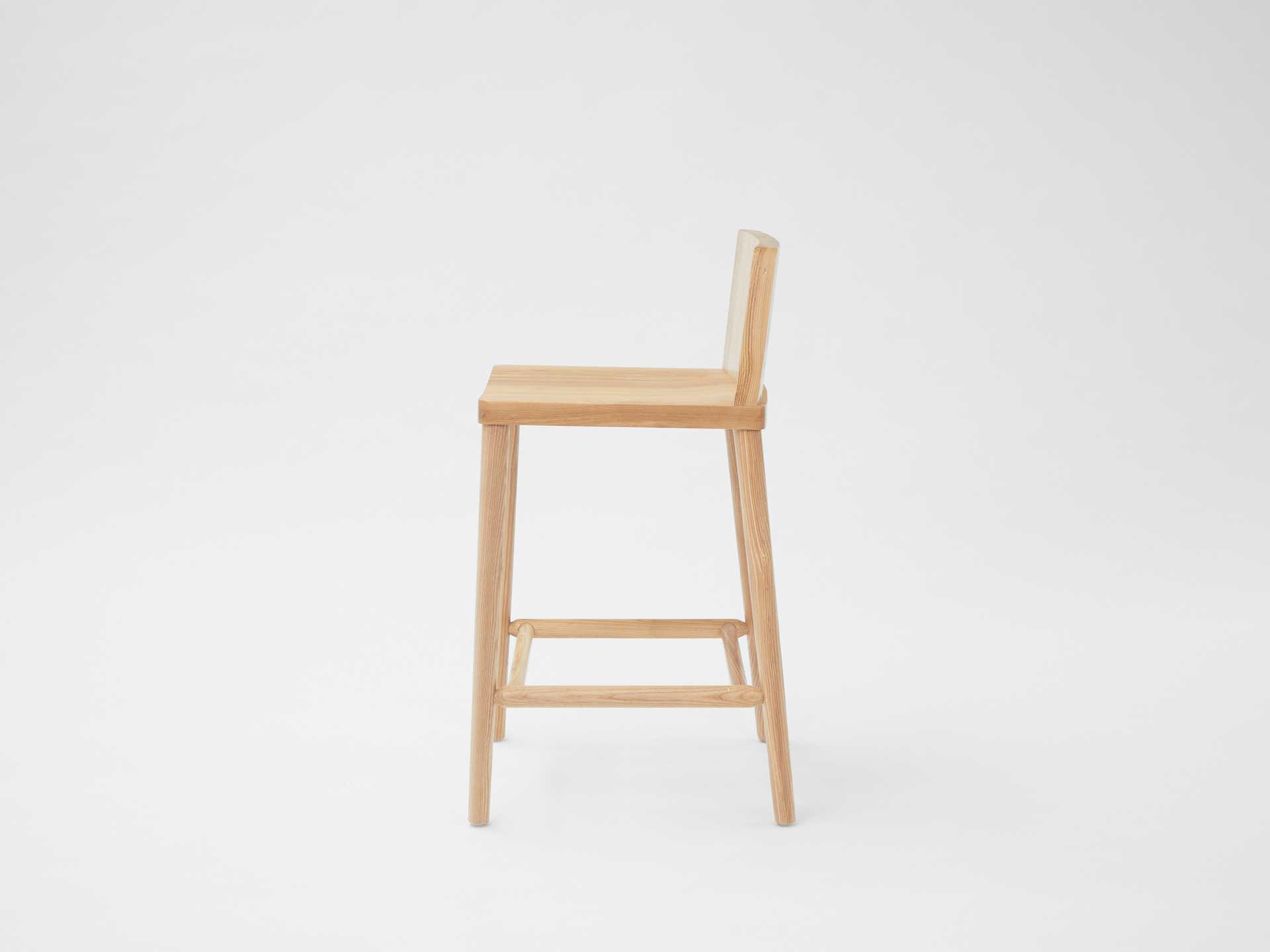 Mash Studios Ash Wood Counter Stool