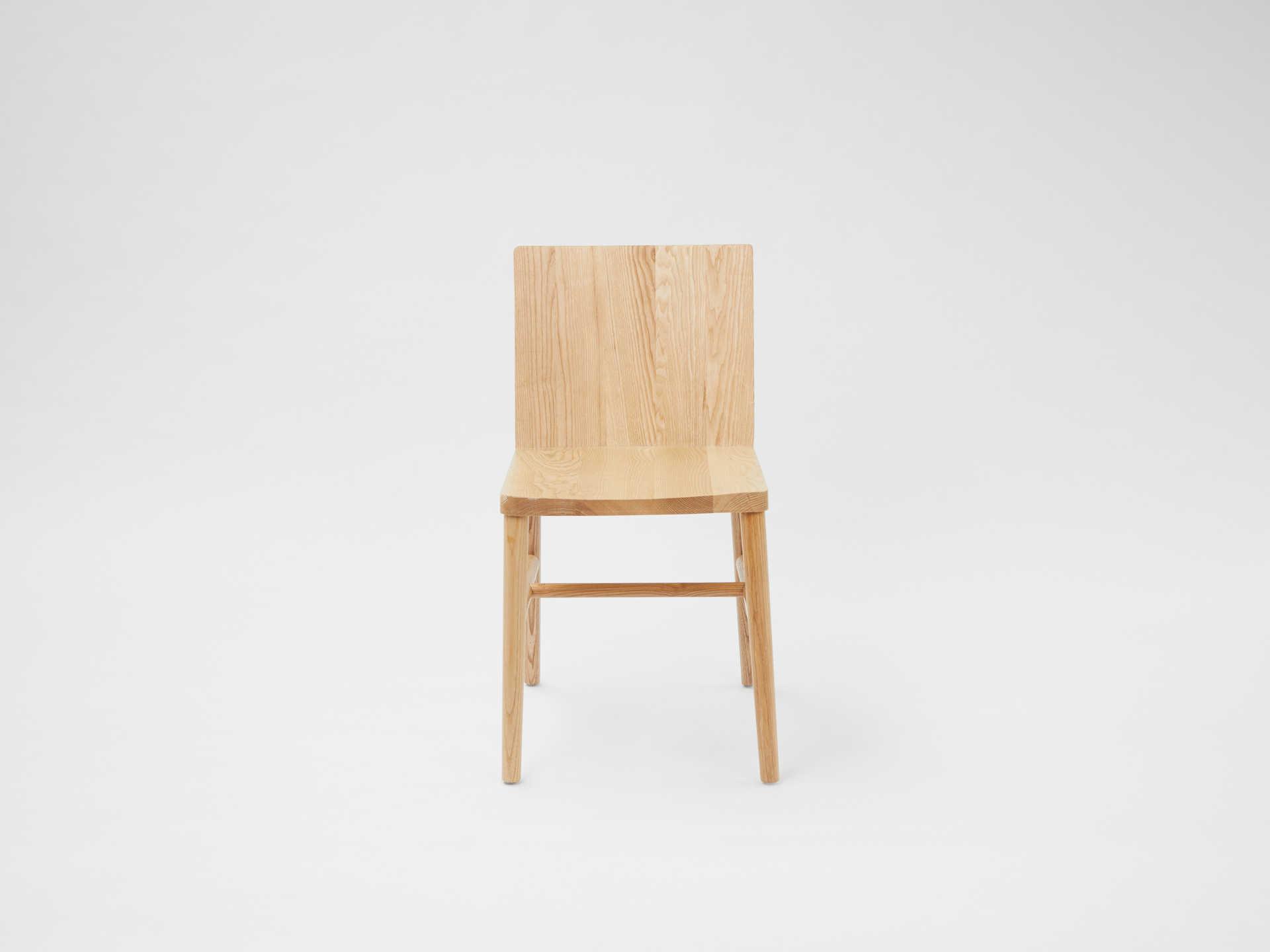 Mash Studios Ash Wood Brown Side Dining Chair