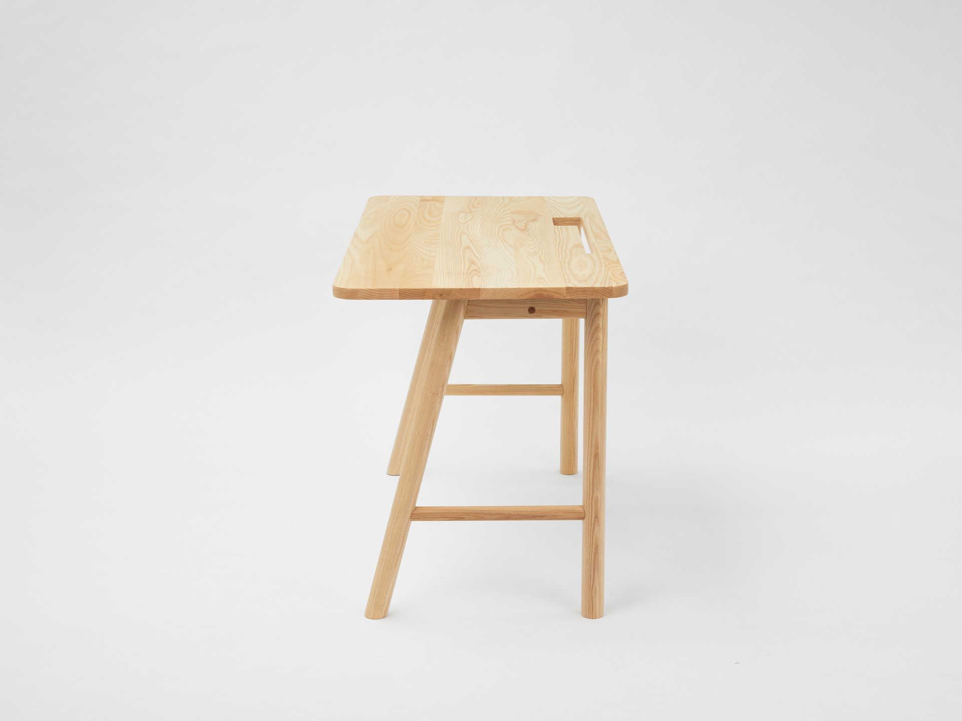 Mash Studios Brown Ash Wood Computer Desk