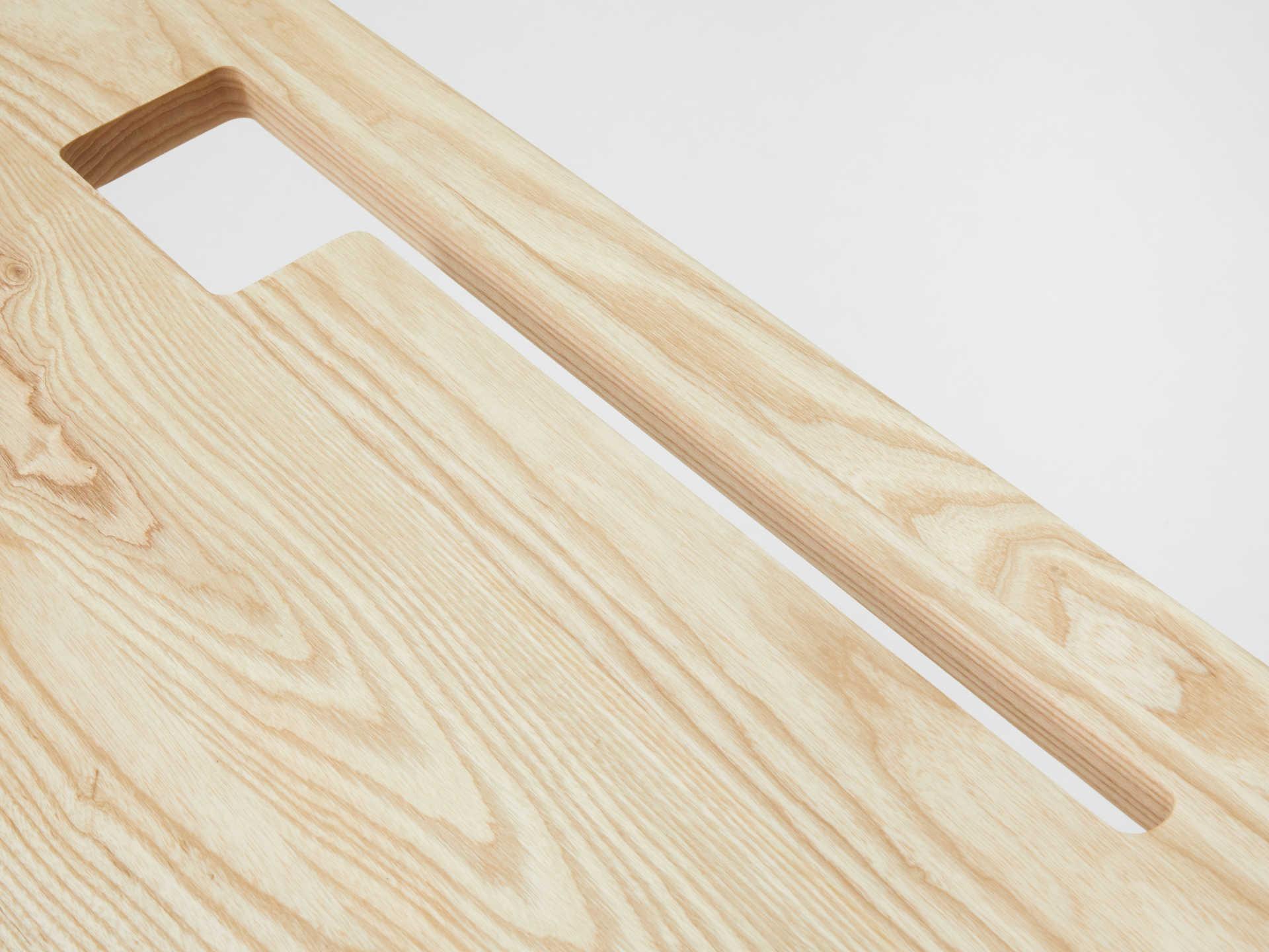 Mash Studios Brown Ash Wood Computer Desk