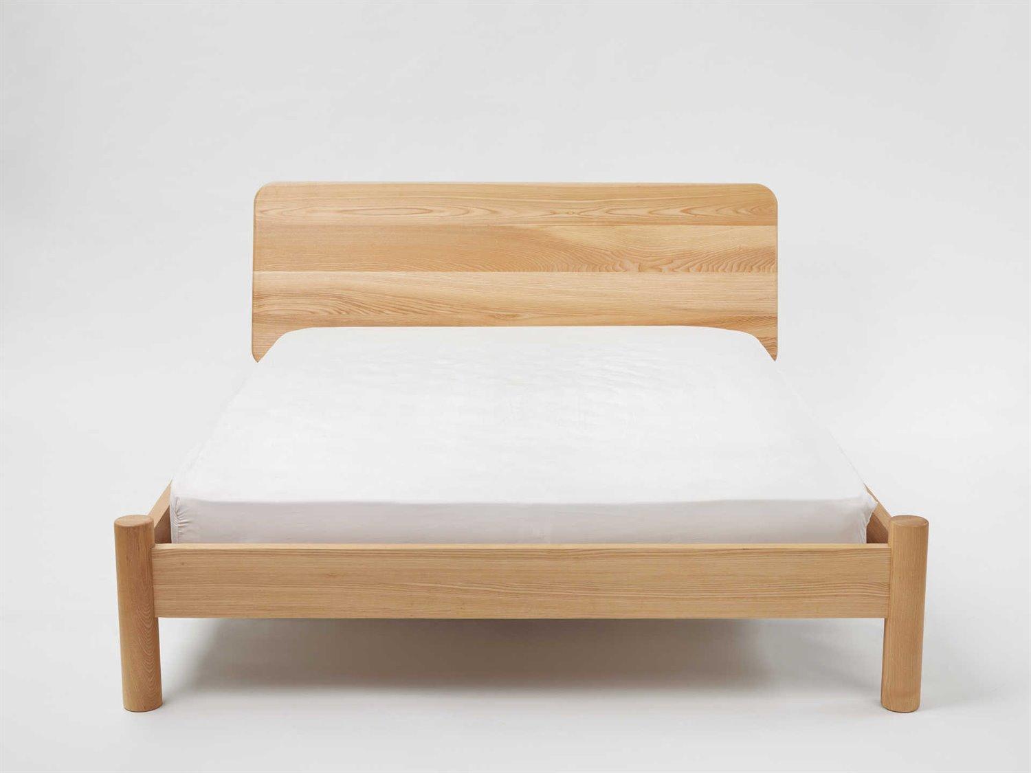 Mash Studios Brown Ash Wood Queen Platform Bed