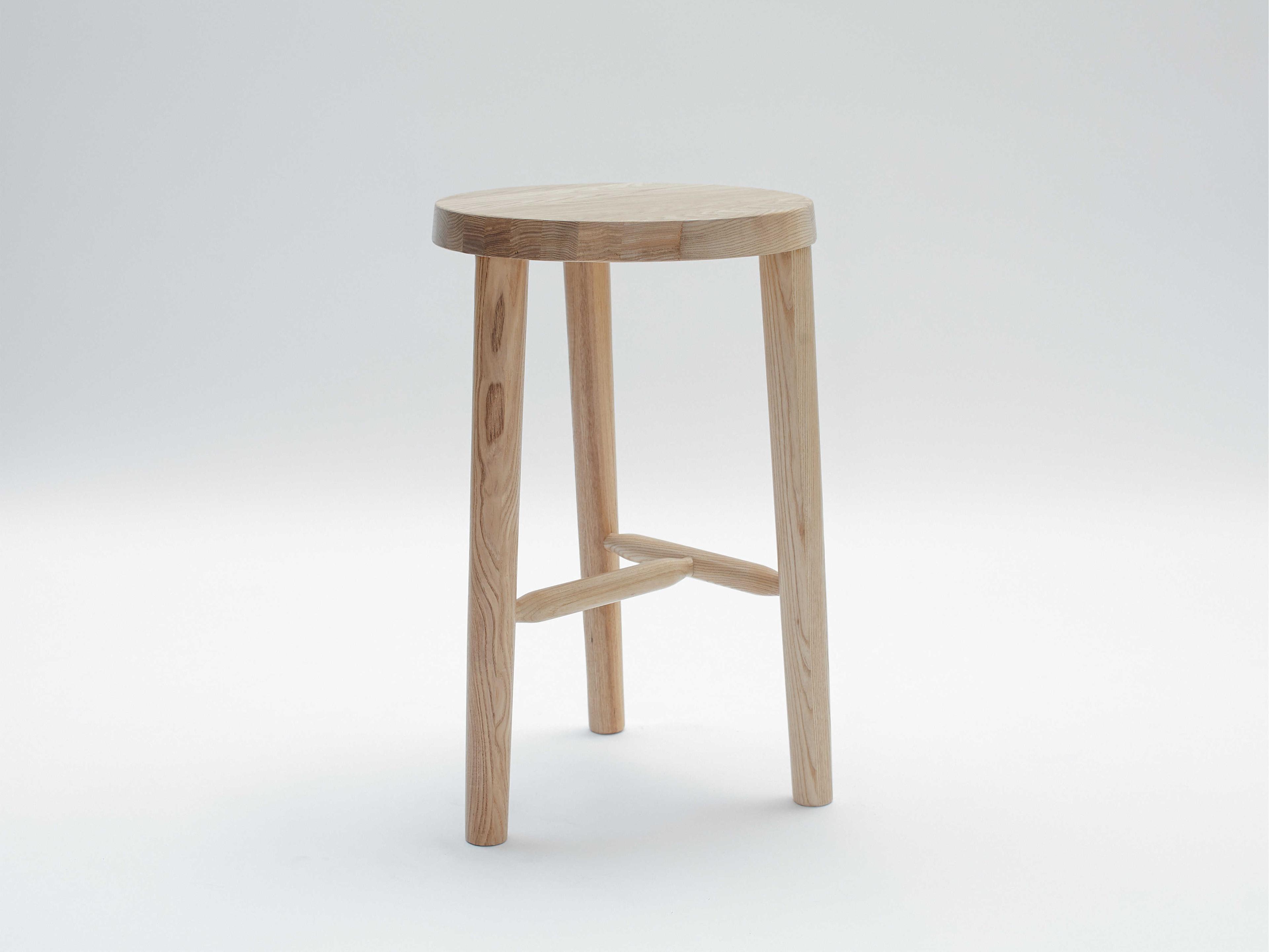 Mash Studios Ash Wood Counter Stool