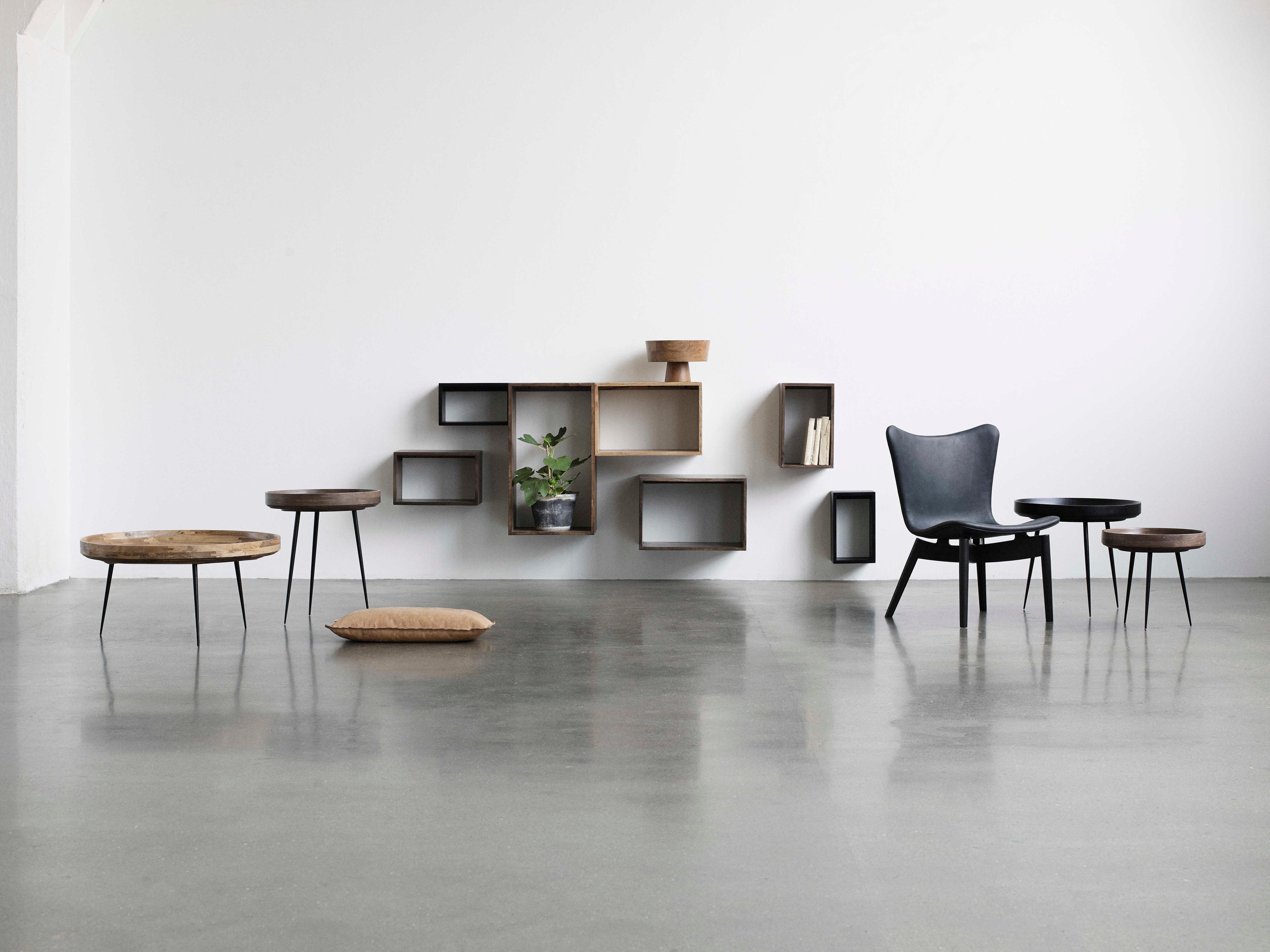 Mater Bowl Round Wood Sirka Grey End Table