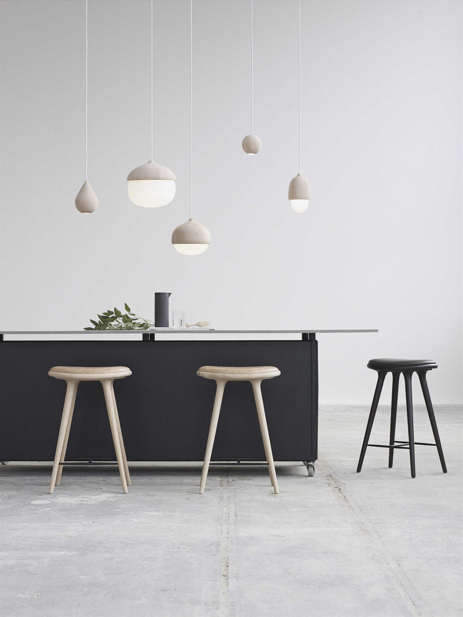 Mater Terho Gray LED Bell Mini Pendant