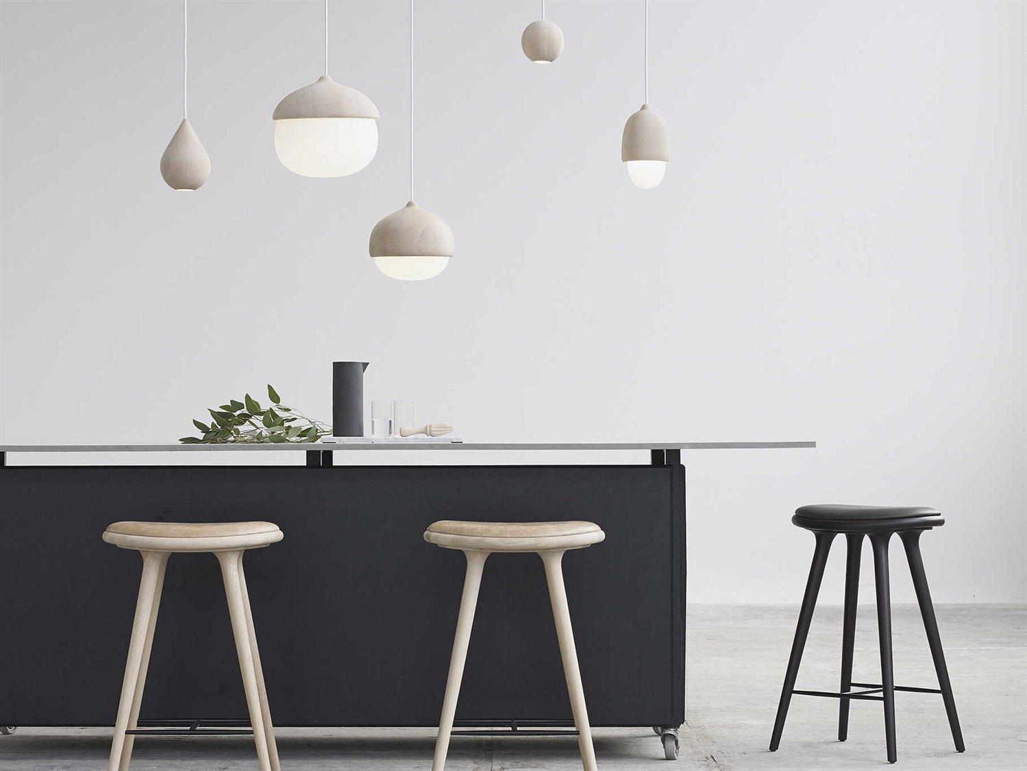 Mater Liuku Matt Lacquered Off White LED Round Mini Pendant