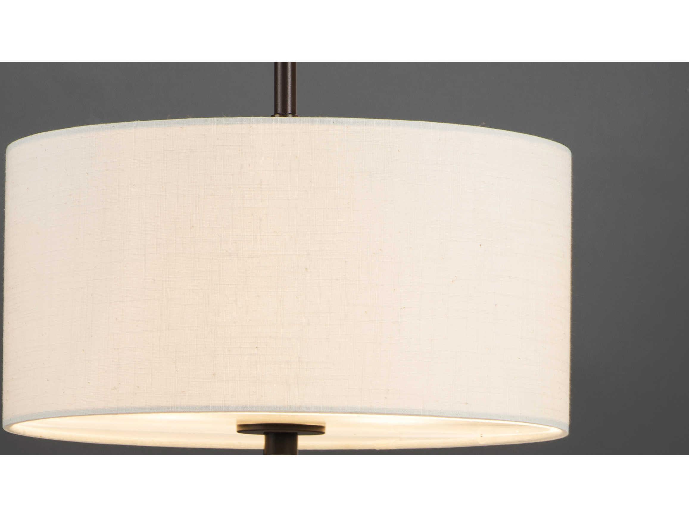 Maxim Lighting Bongo 2-Light Oil Rubbed Bronze Drum Pendant