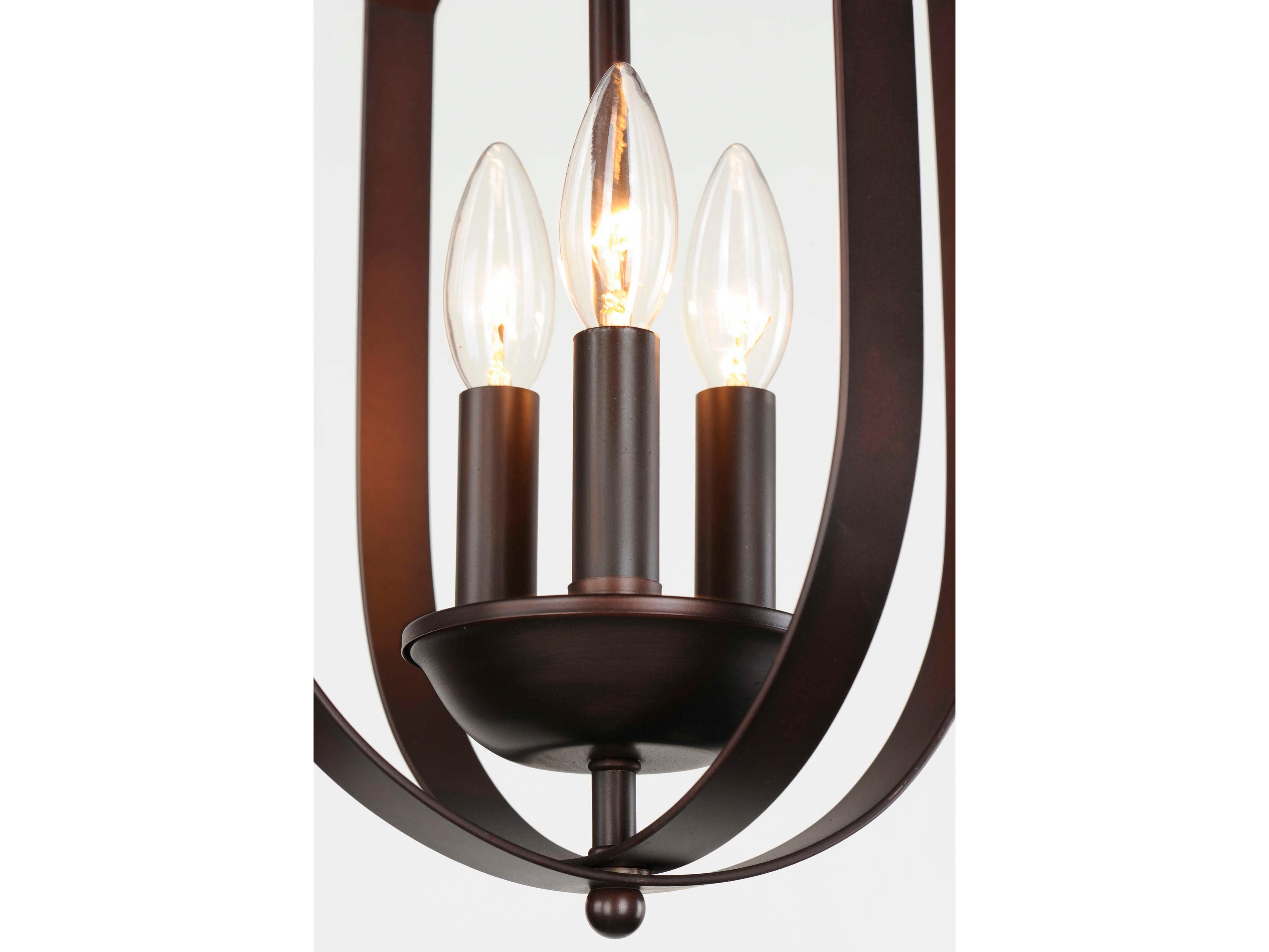 Maxim Lighting Provident 3-Light Oil Rubbed Bronze Chandelier