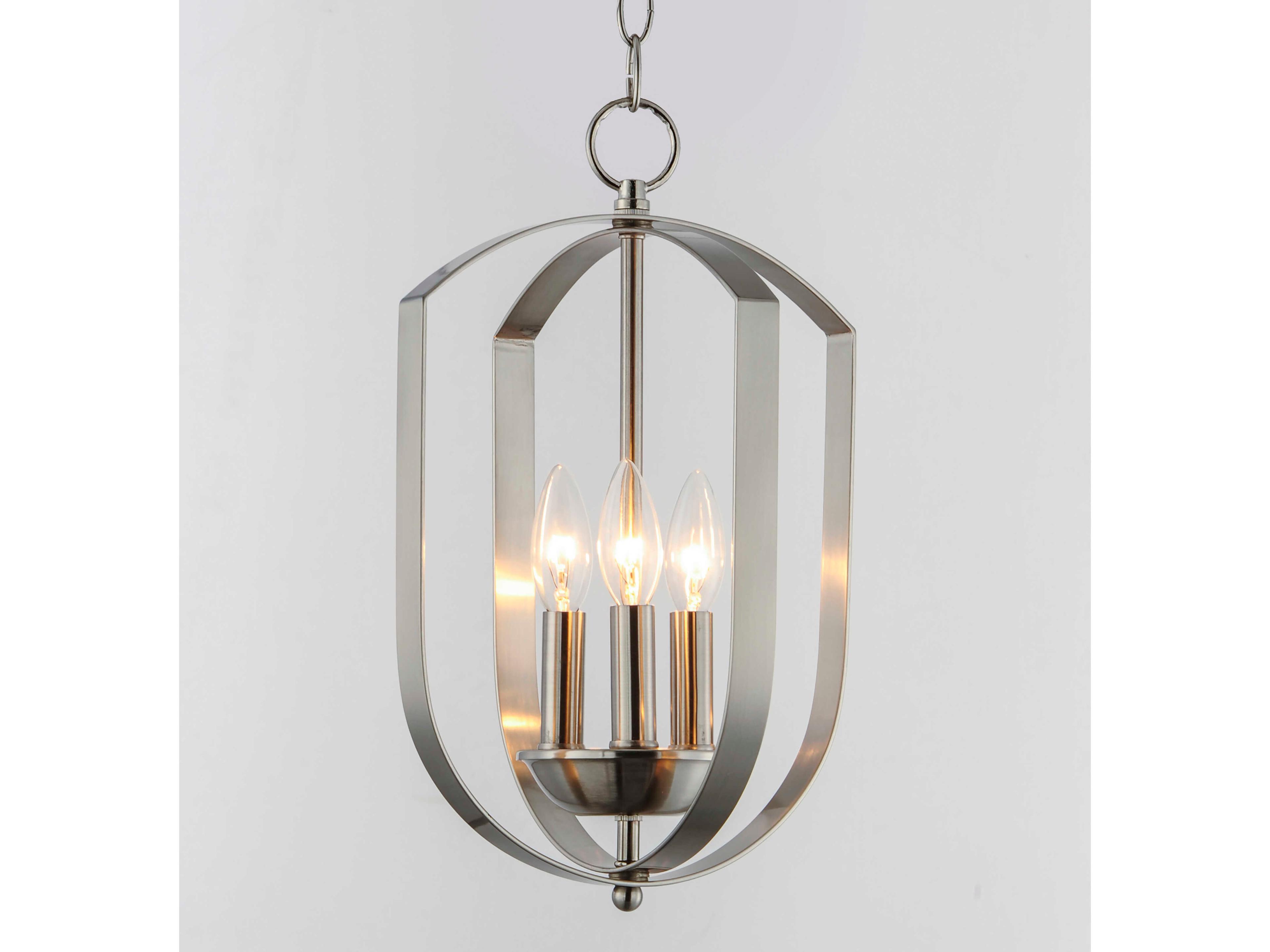 Maxim Lighting Provident 3-Light Satin Nickel Chandelier