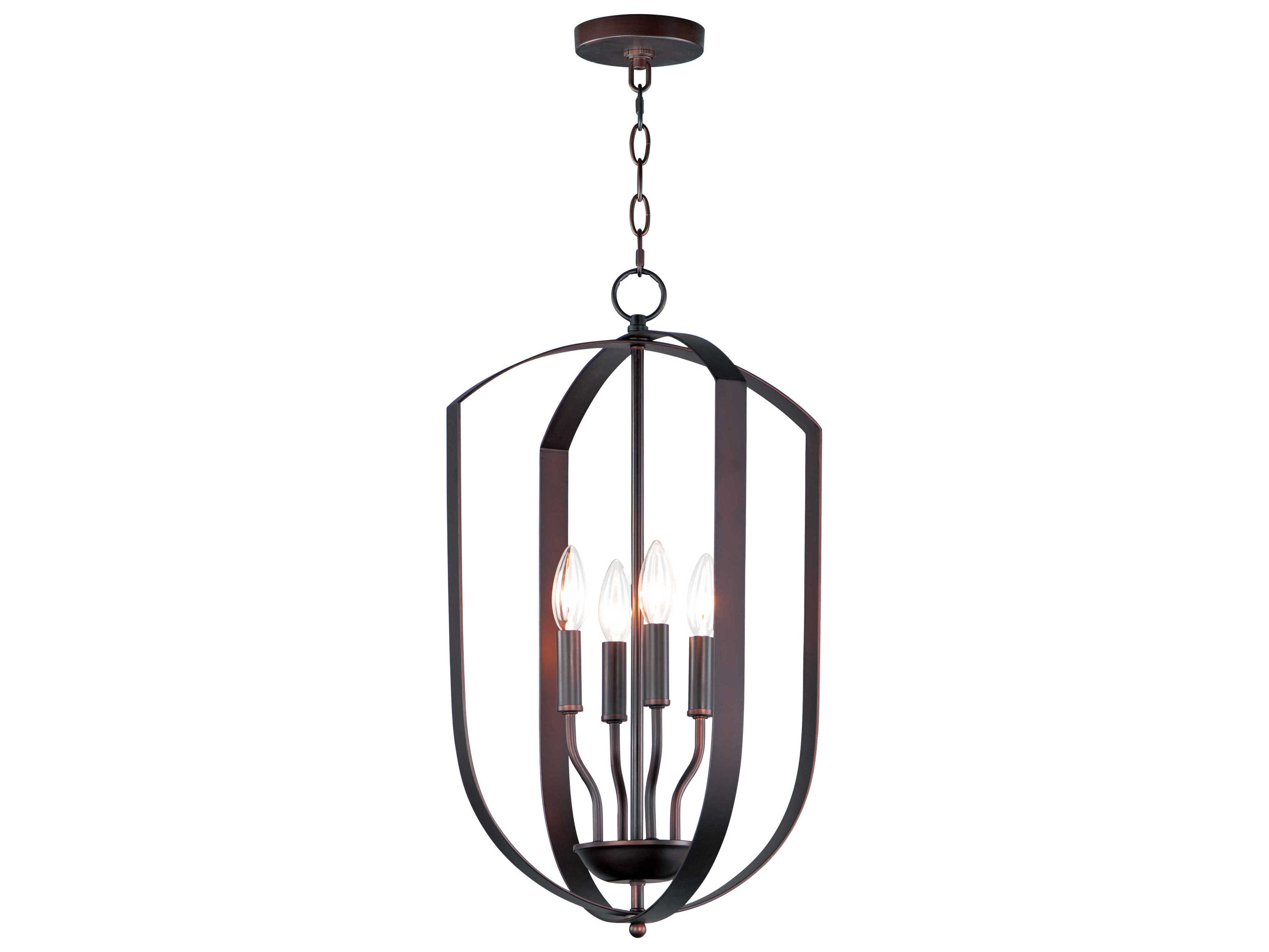 Maxim Lighting Provident 4-Light Oil Rubbed Bronze Chandelier