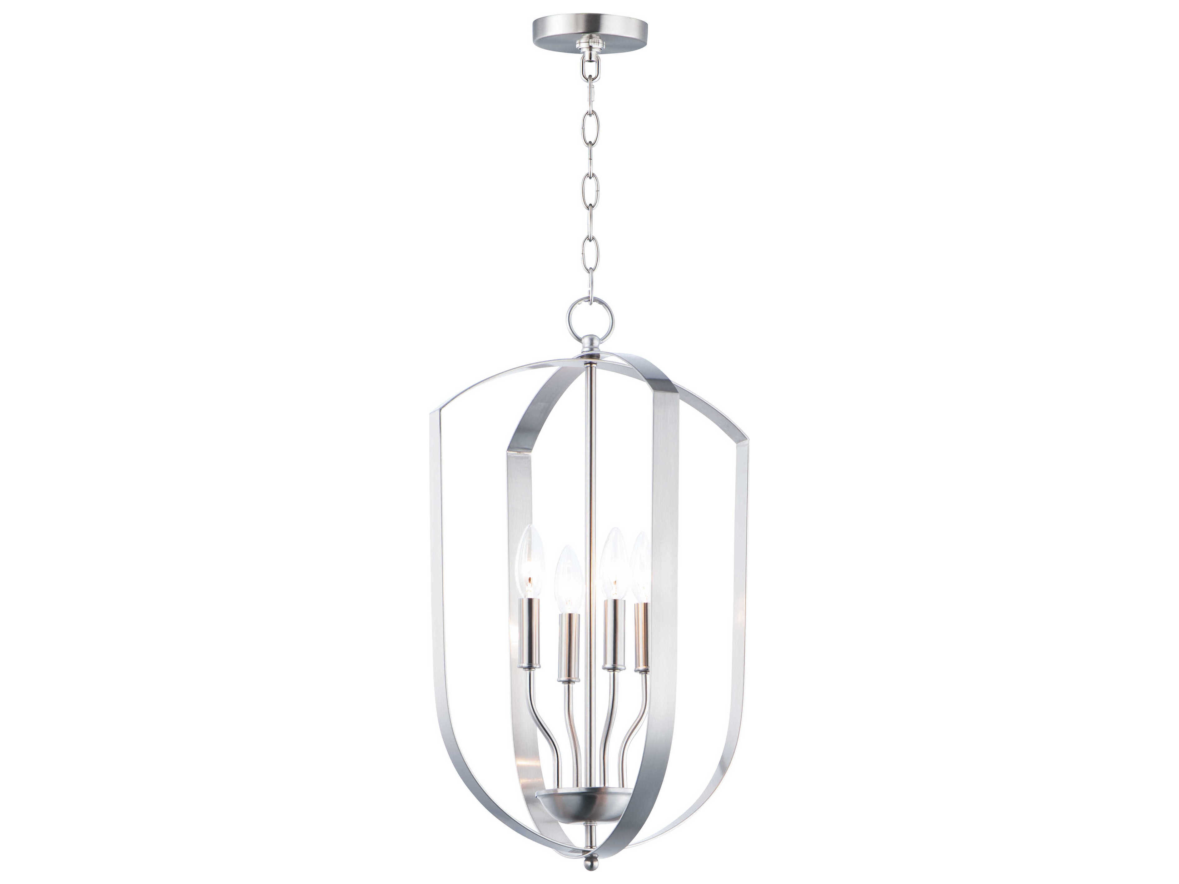 Maxim Lighting Provident 4-Light Satin Nickel Chandelier