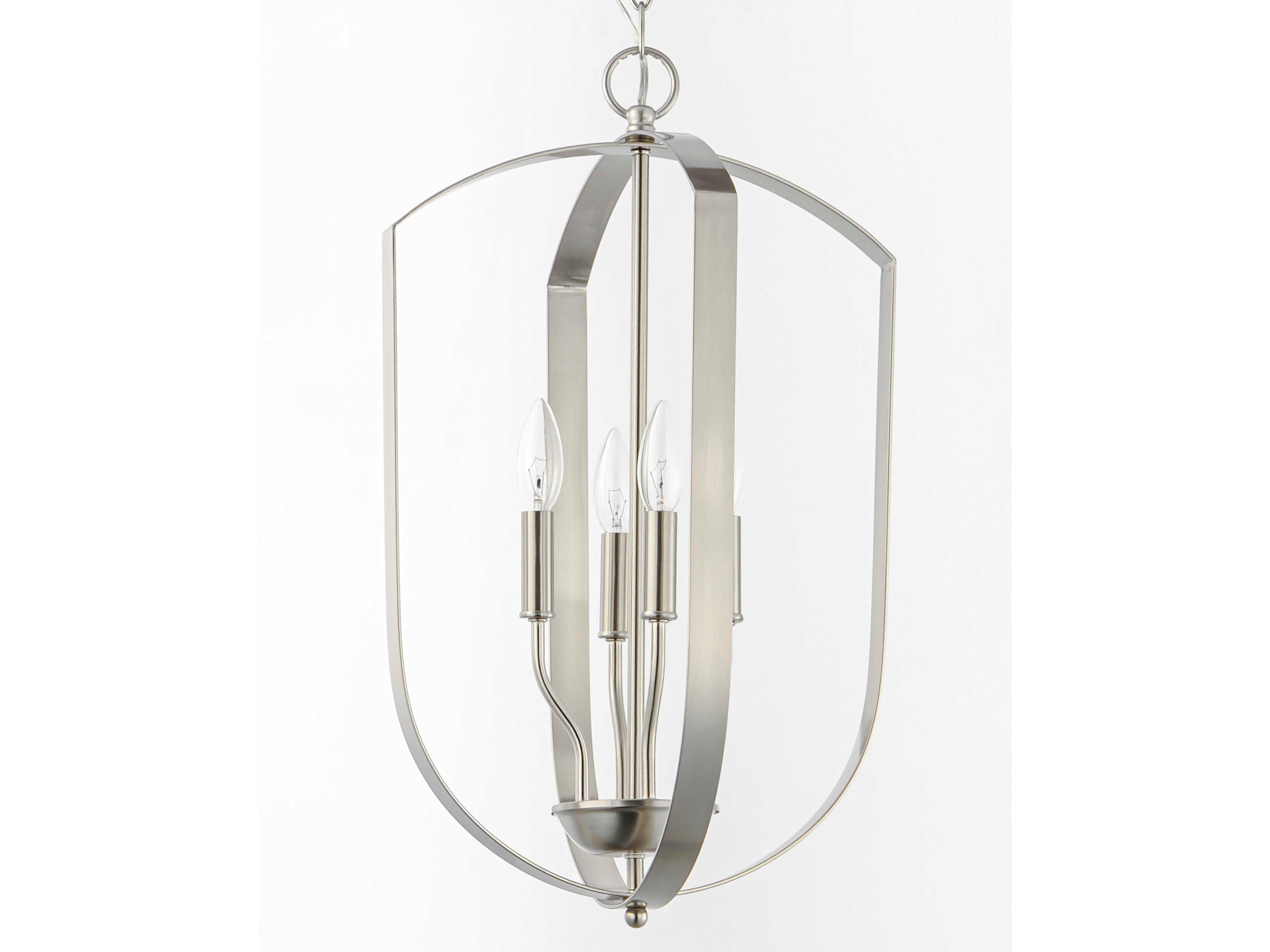 Maxim Lighting Provident 4-Light Satin Nickel Chandelier
