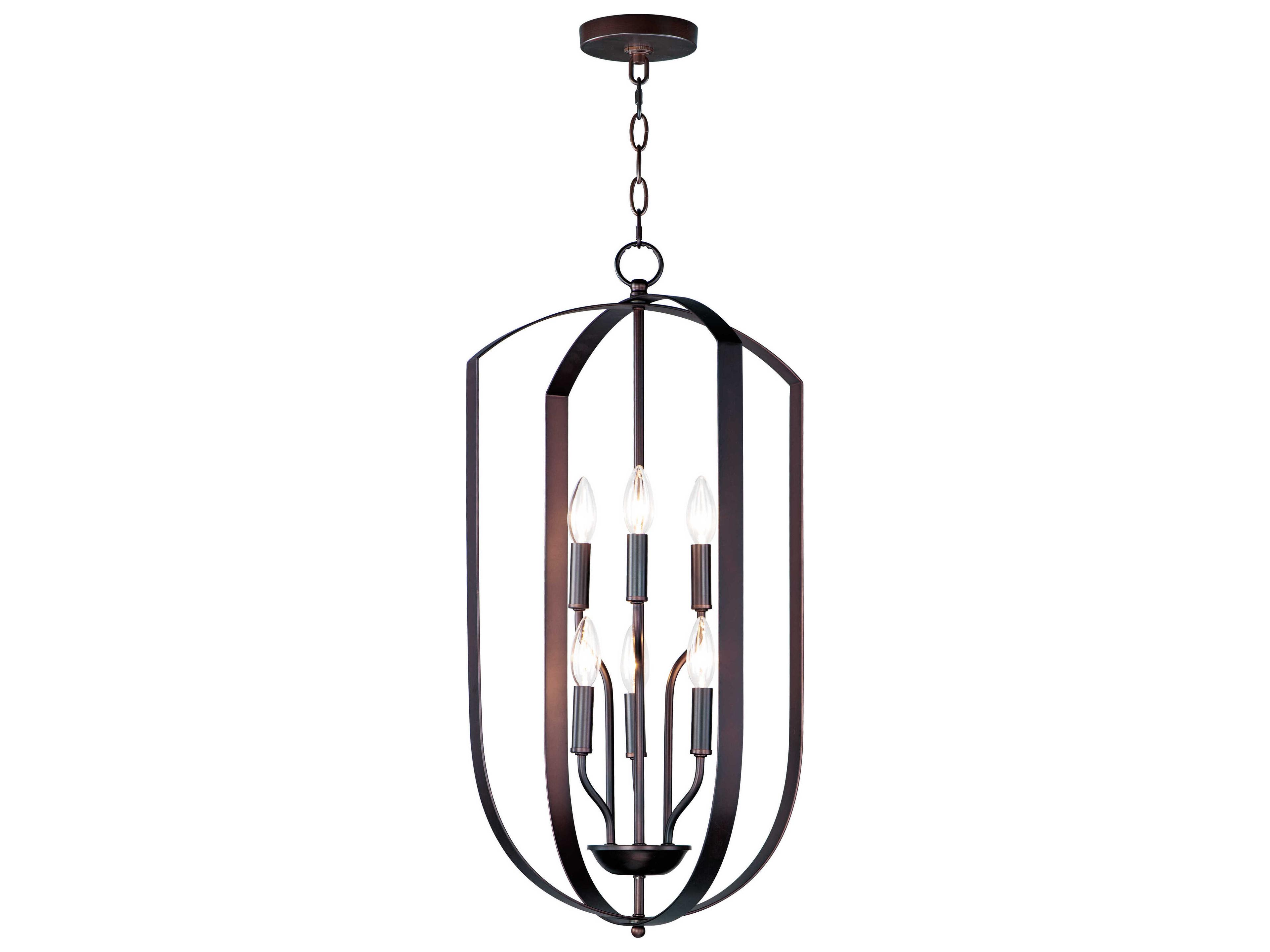 Maxim Lighting Provident 6-Light Oil Rubbed Bronze Chandelier