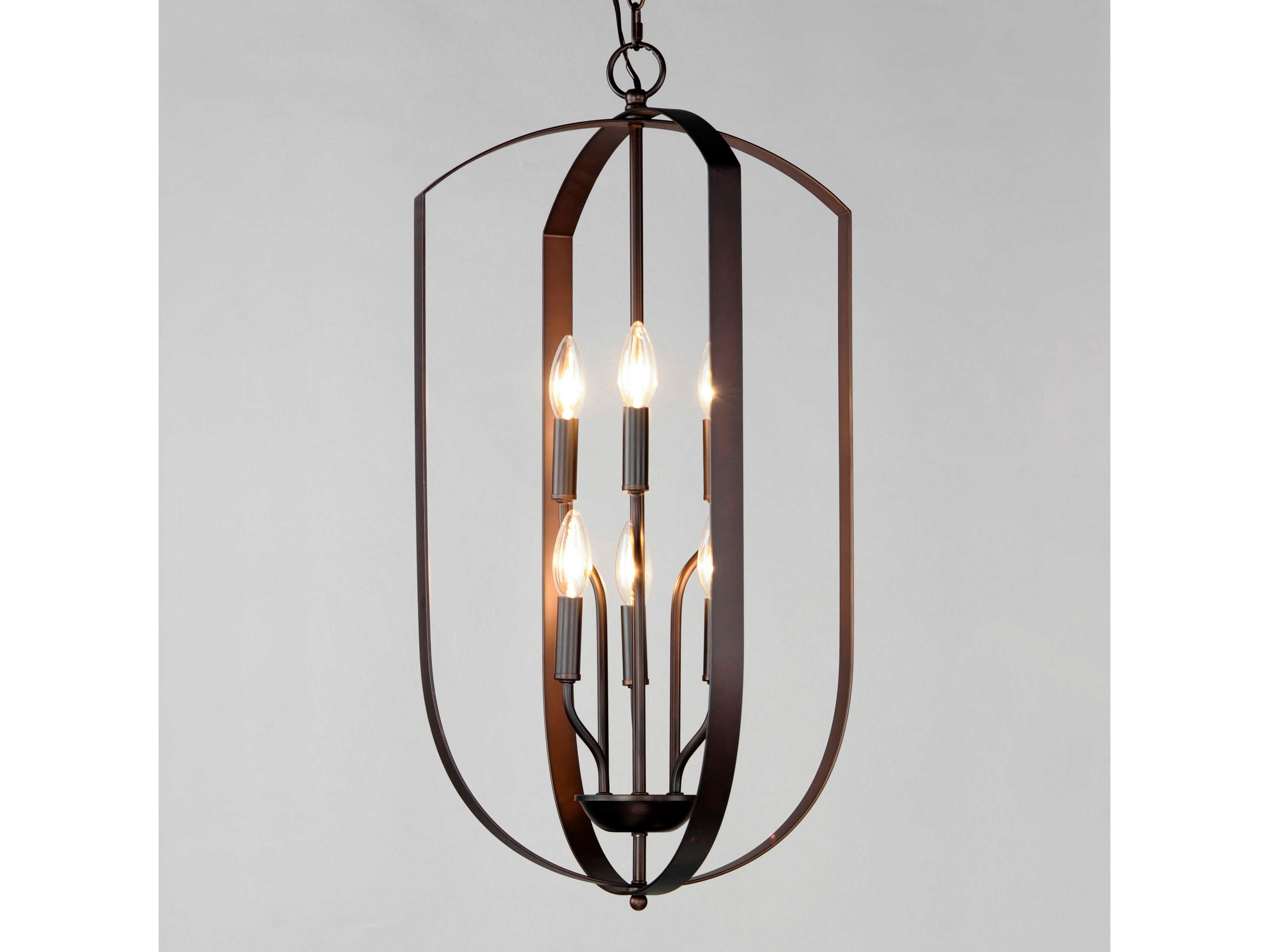 Maxim Lighting Provident 6-Light Oil Rubbed Bronze Chandelier