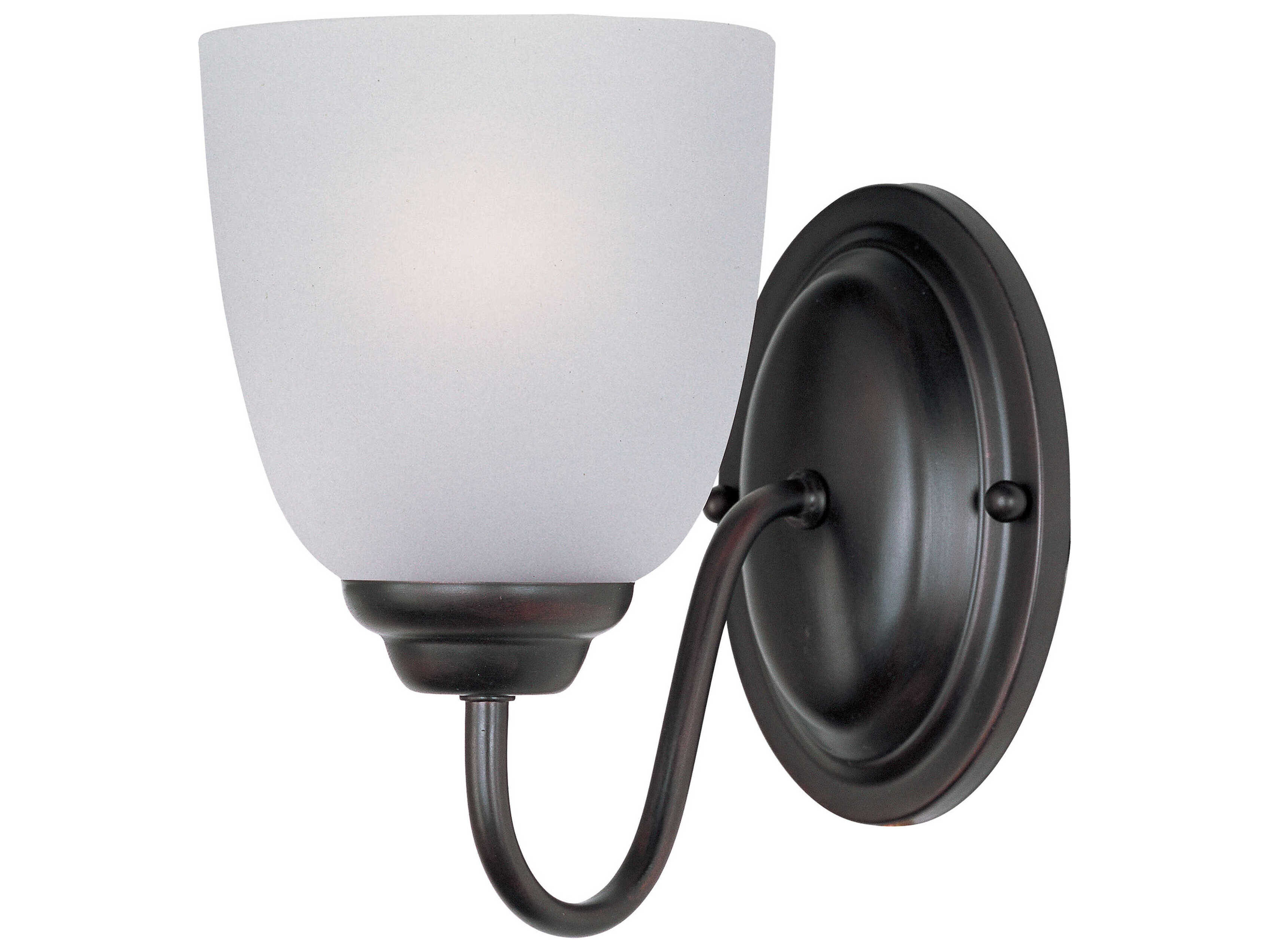 Maxim Lighting Stefan Oil Rubbed Bronze Glass Wall Sconce