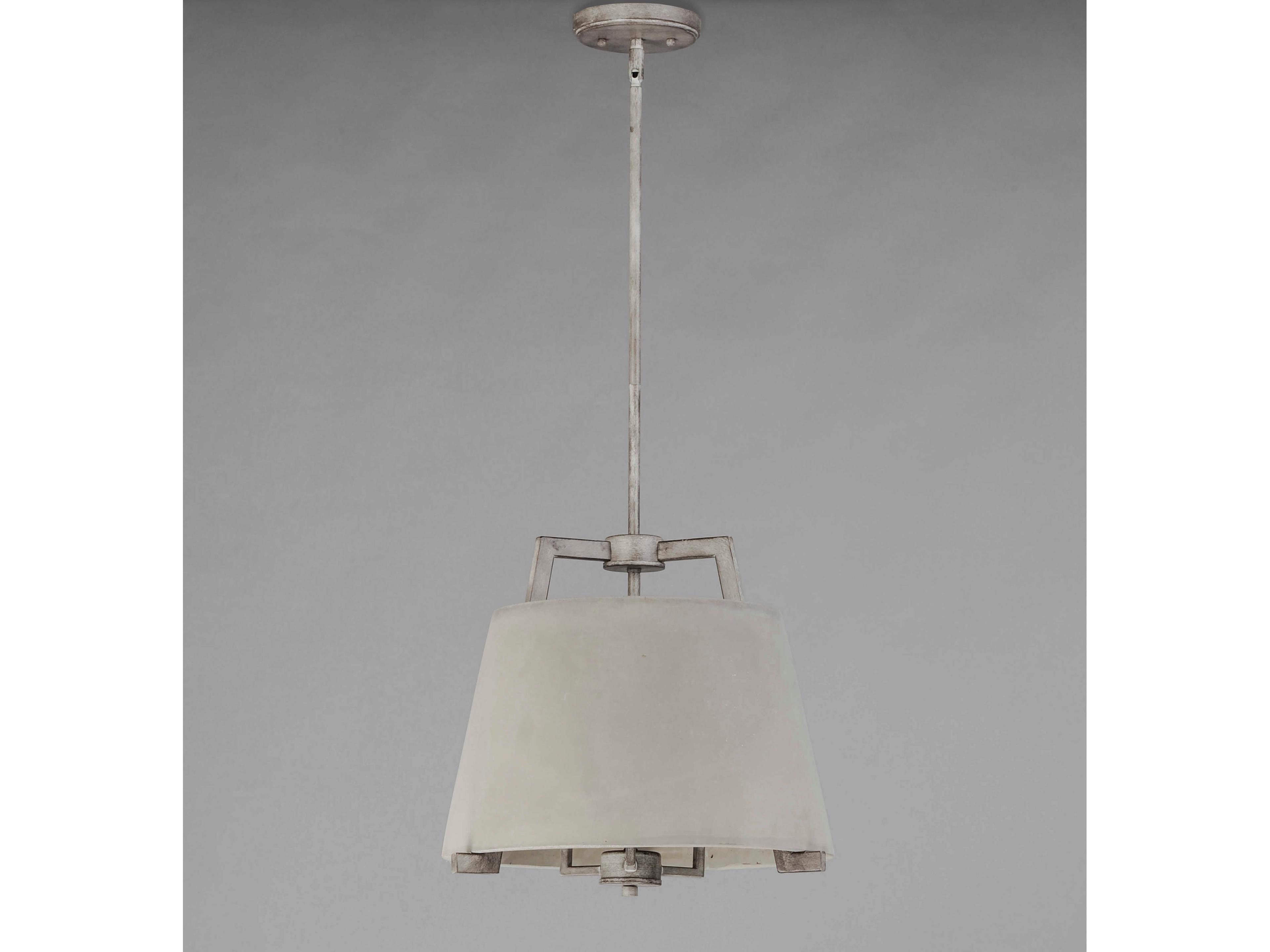 Maxim Lighting Orson 3-Light Driftwood Gray Empire Chandelier