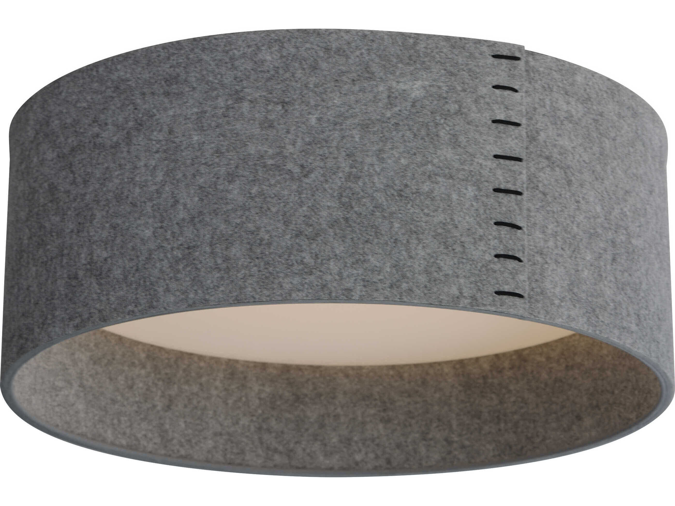 Maxim Lighting Prime 5-Light Gray LED Drum Flush Mount