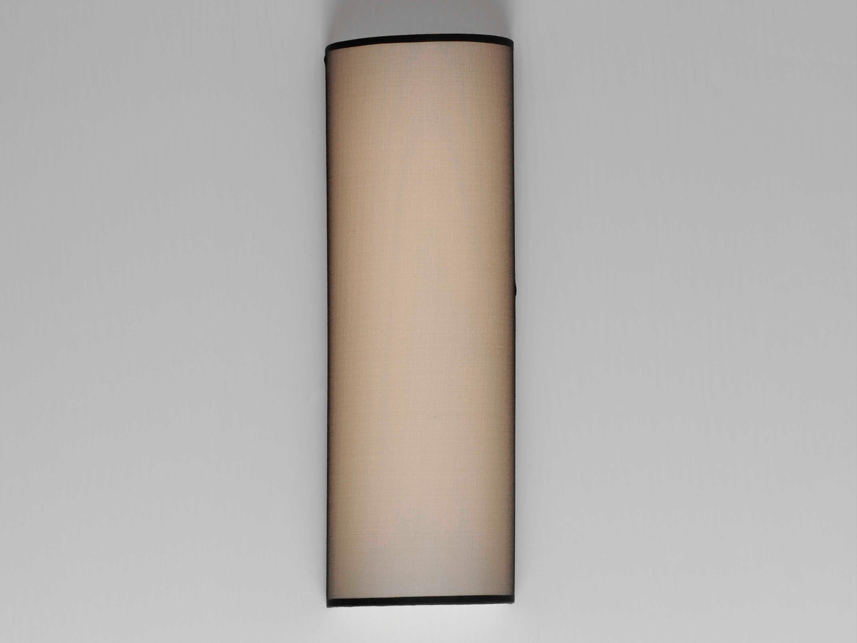 Maxim Lighting Prime 1-Light Black Organza LED Wall Sconce