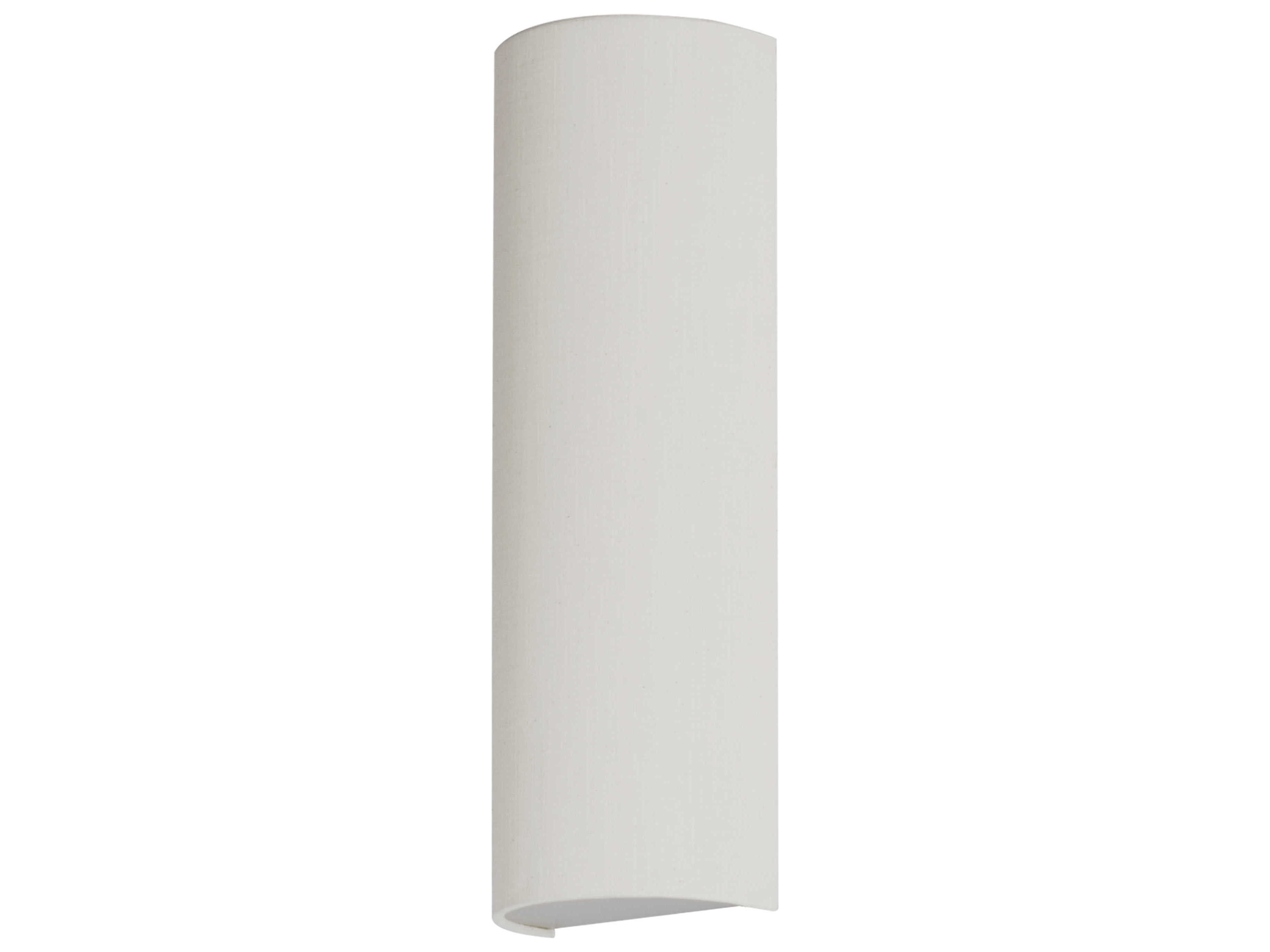 Maxim Lighting Prime 1-Light Oatmeal Linen White LED Wall Sconce