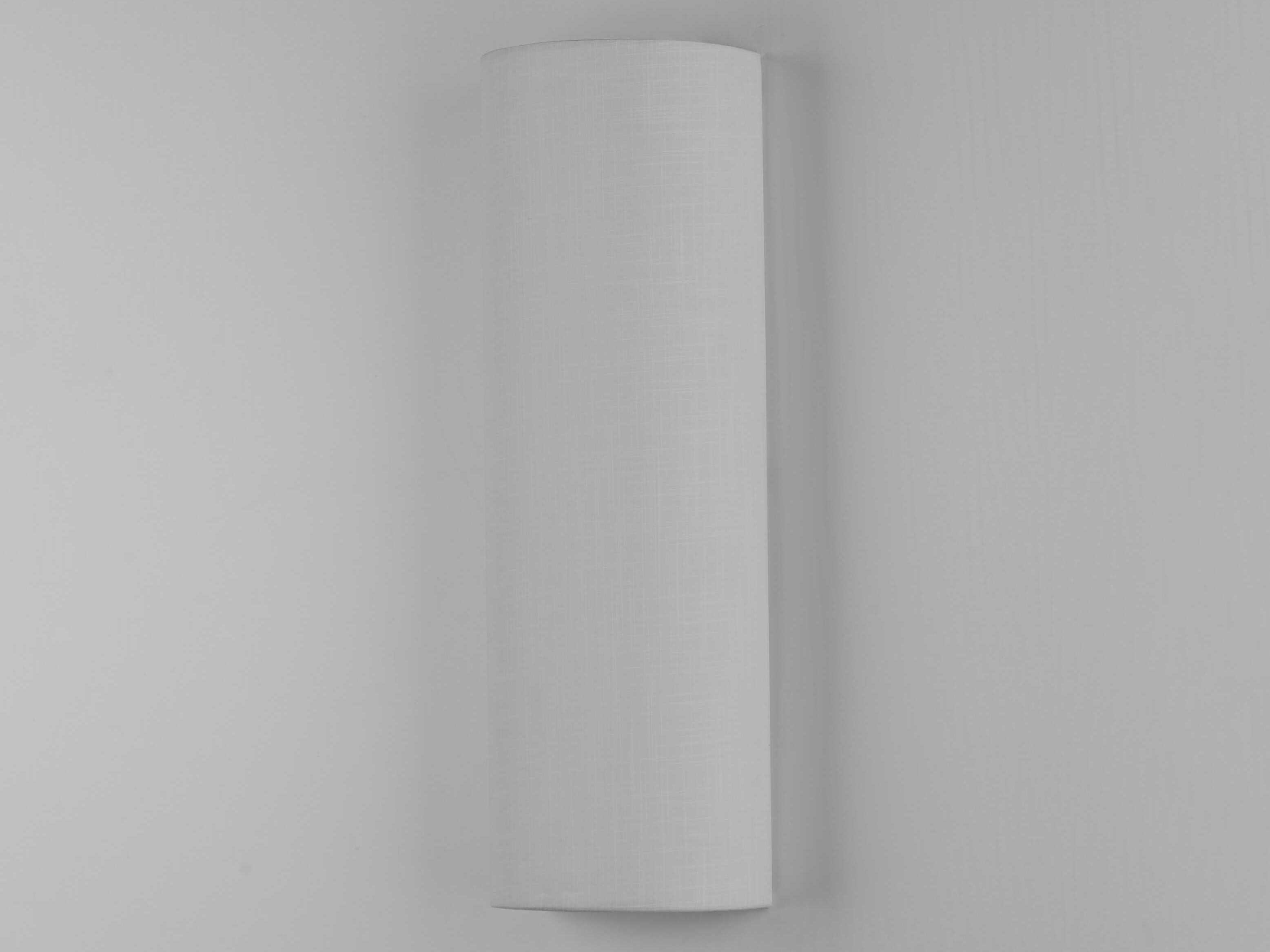 Maxim Lighting Prime 1-Light White Linen LED Wall Sconce