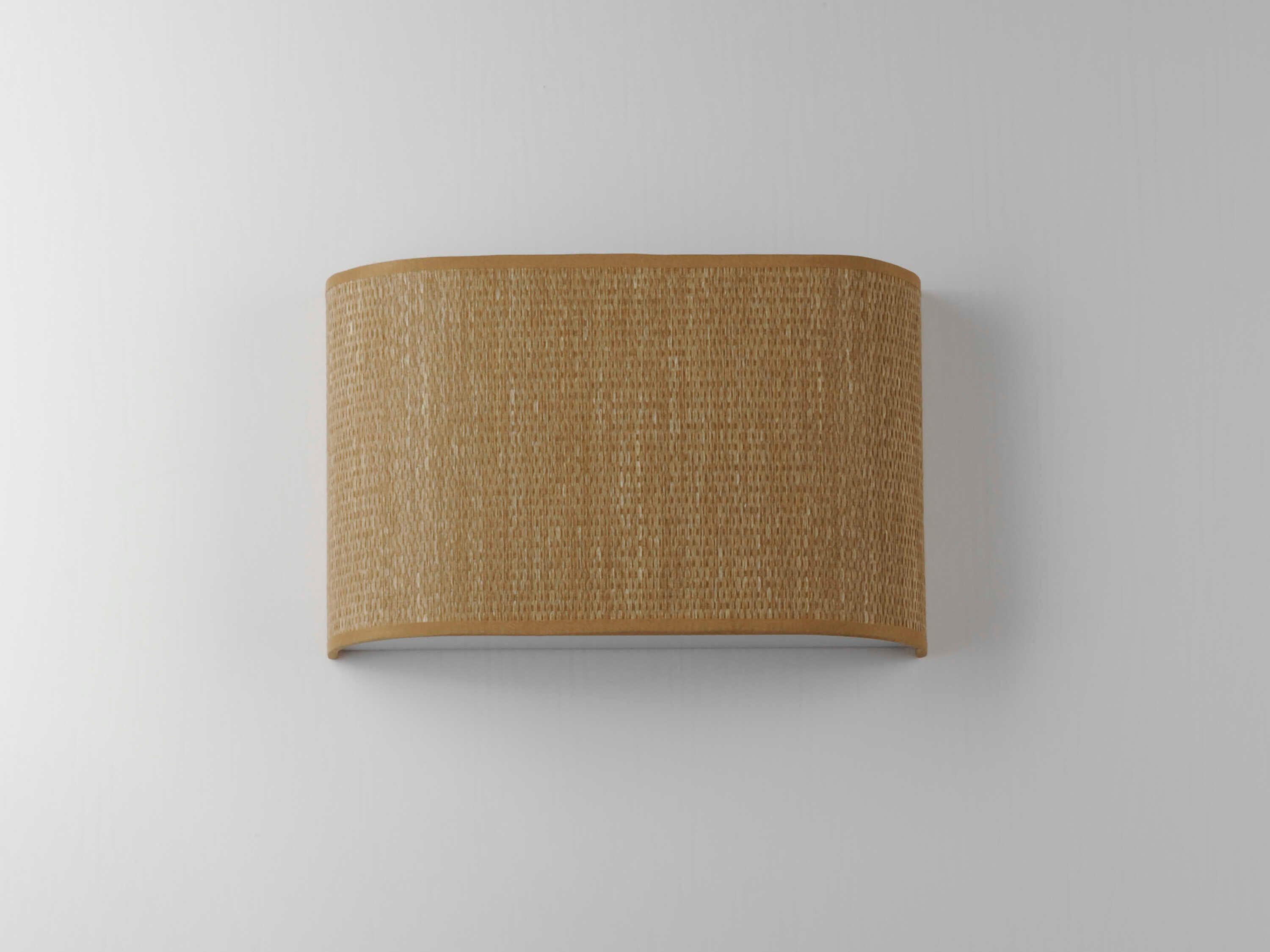 Maxim Lighting Prime 1-Light Grasscloth Brown LED Wall Sconce